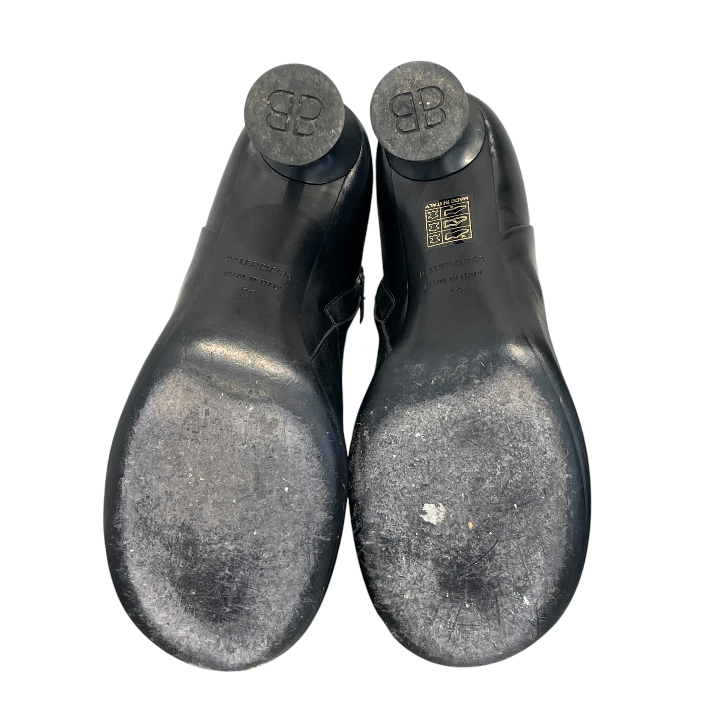 BALENCIAGA/Ankle Boots/EU 36/Leather/BLK/70193736 view 9