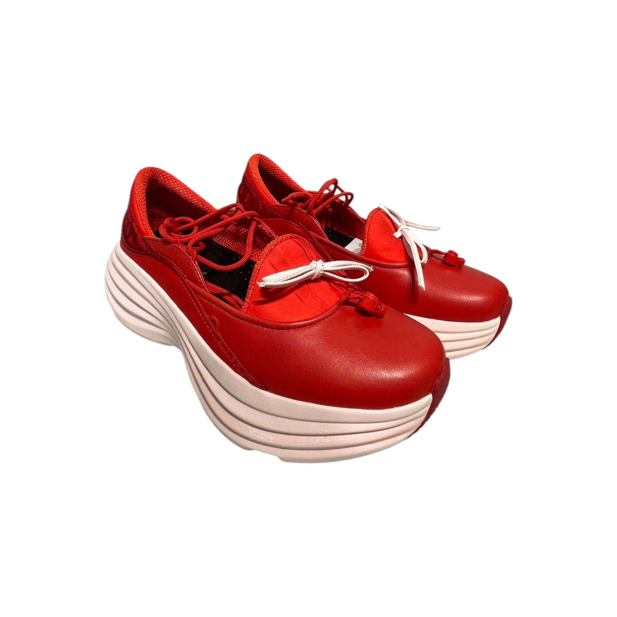 HOKA(HOKA ONE ONE)/Low-Sneakers/US 11/Leather/RED/U Bondi Mary Jane view 1