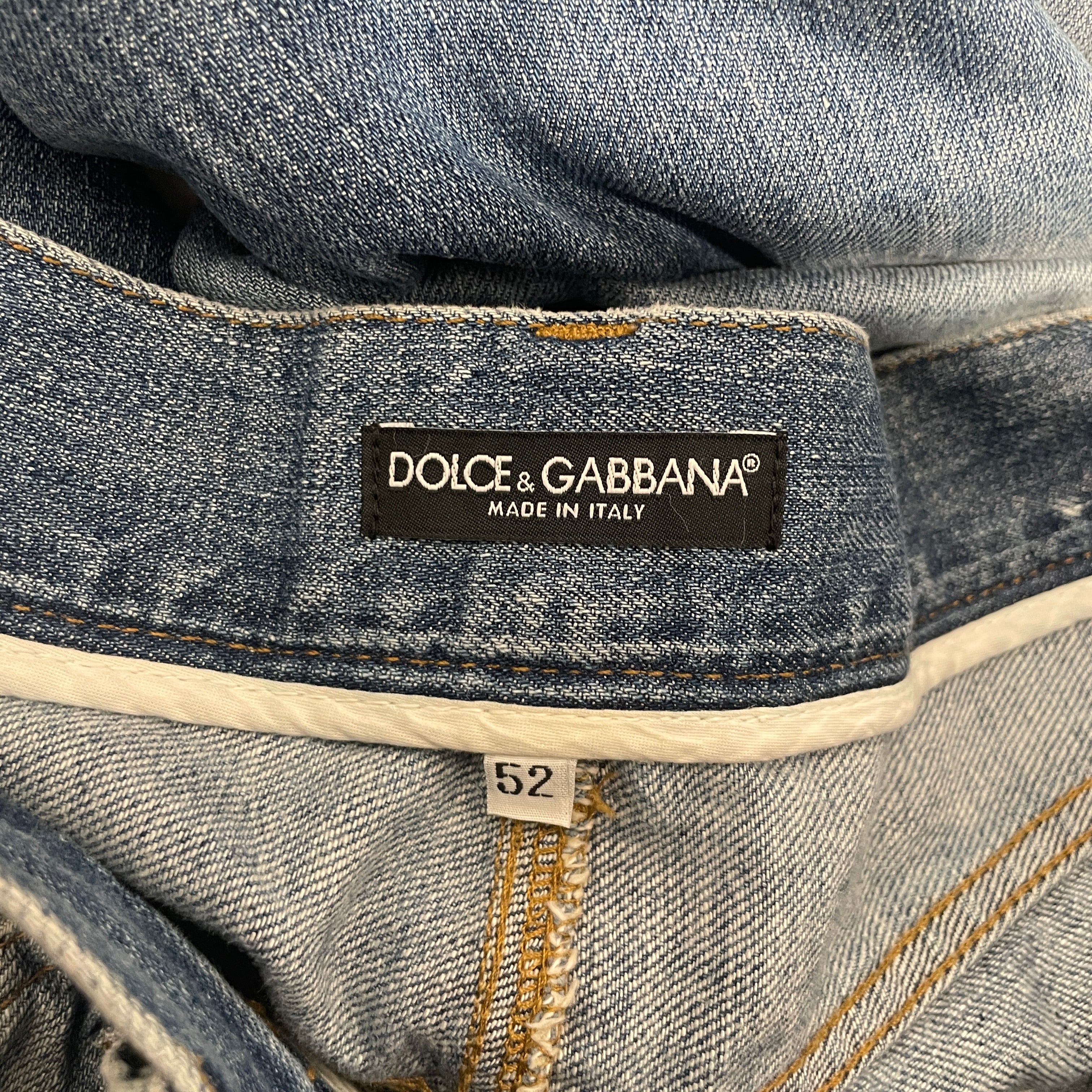 DOLCE&GABBANA/Straight Pants/52/Denim/IDG/ view 3