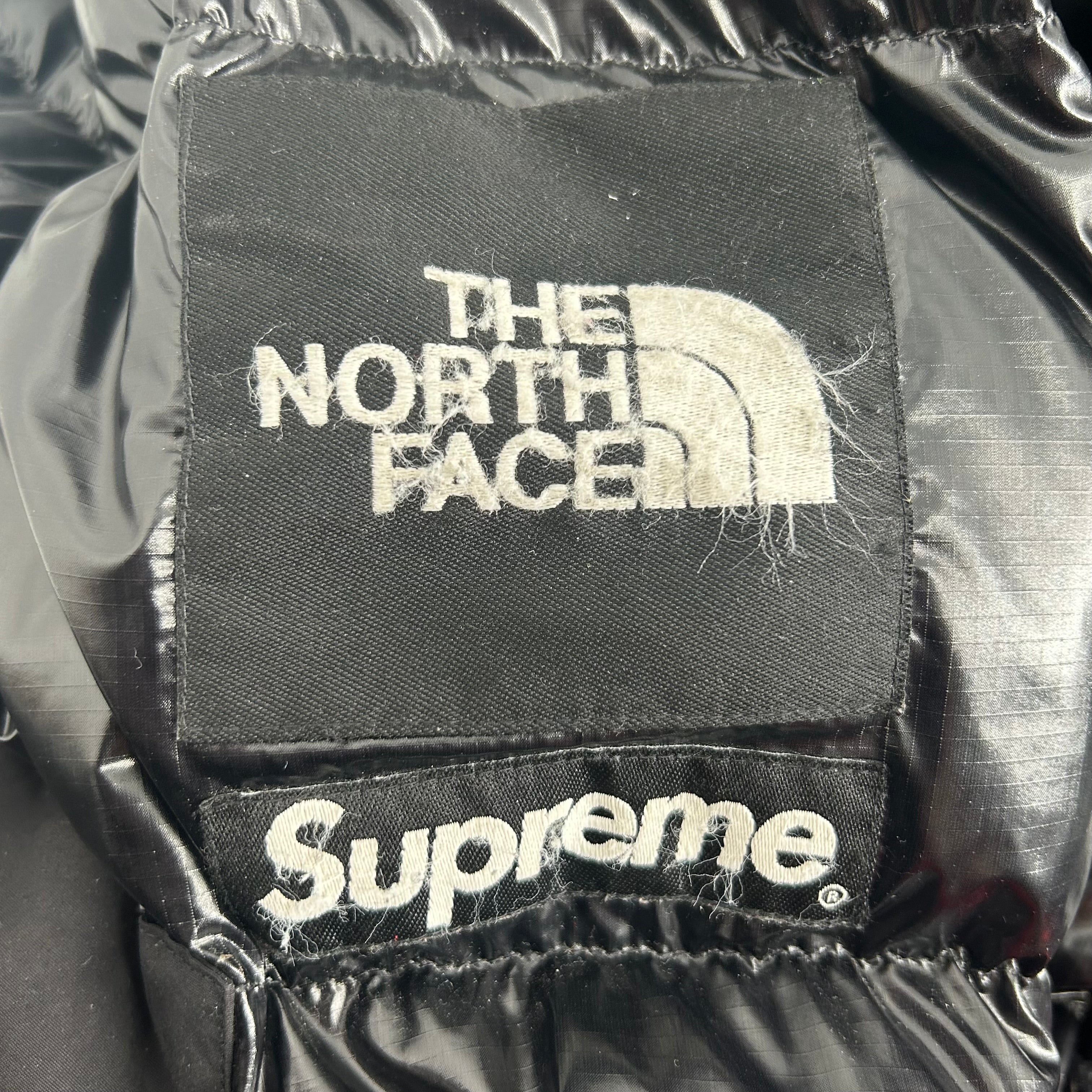 Supreme/THE NORTH FACE/Puffer Jkt/L/Nylon/BLK/SHINY PUFFER view 5