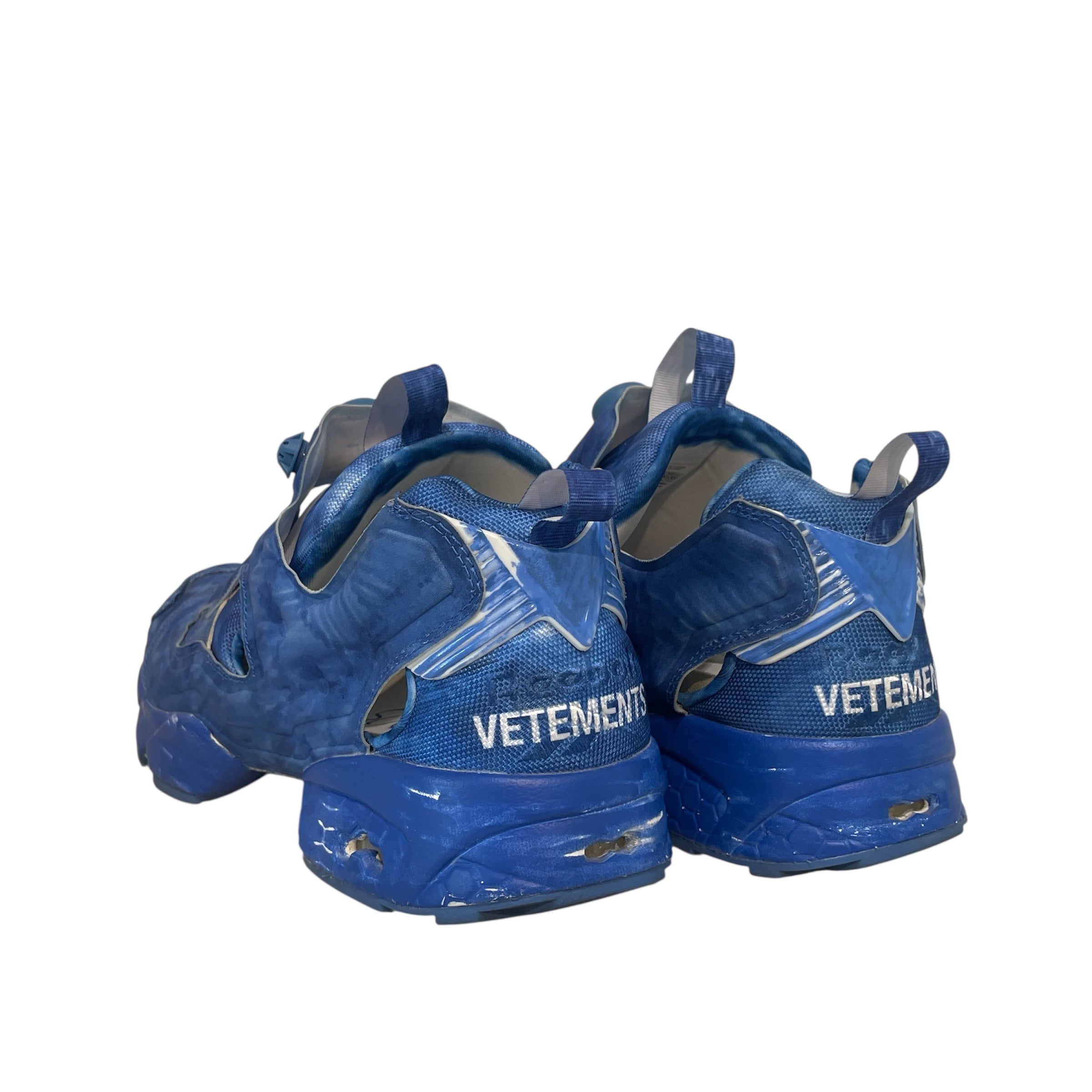 Reebok/VETEMENTS/Low-Sneakers/US 12/BLU/Instapump Fury view 2