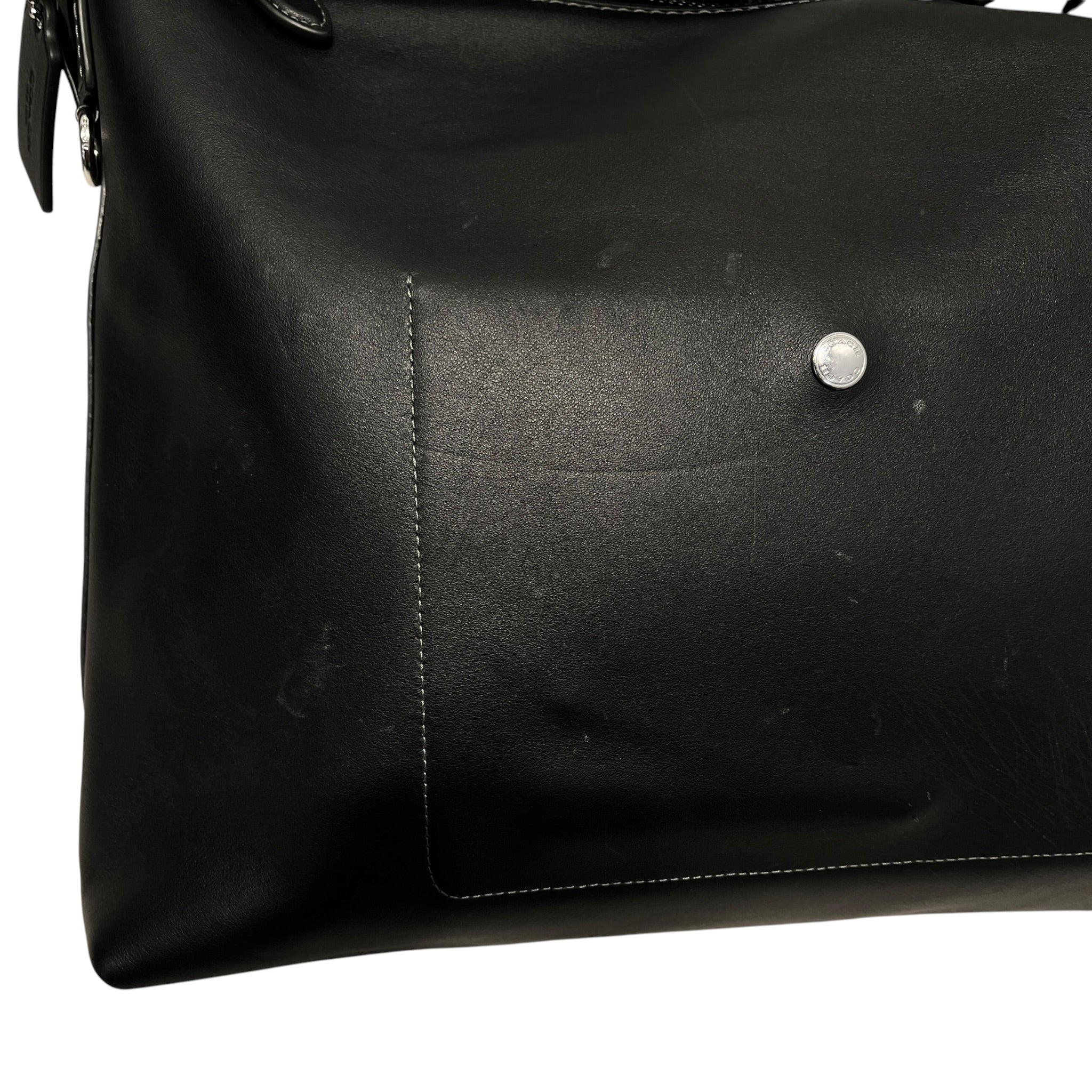 COACH/Cross Body Bag/Leather/BLK/MOTT messenger bag 38 view 7