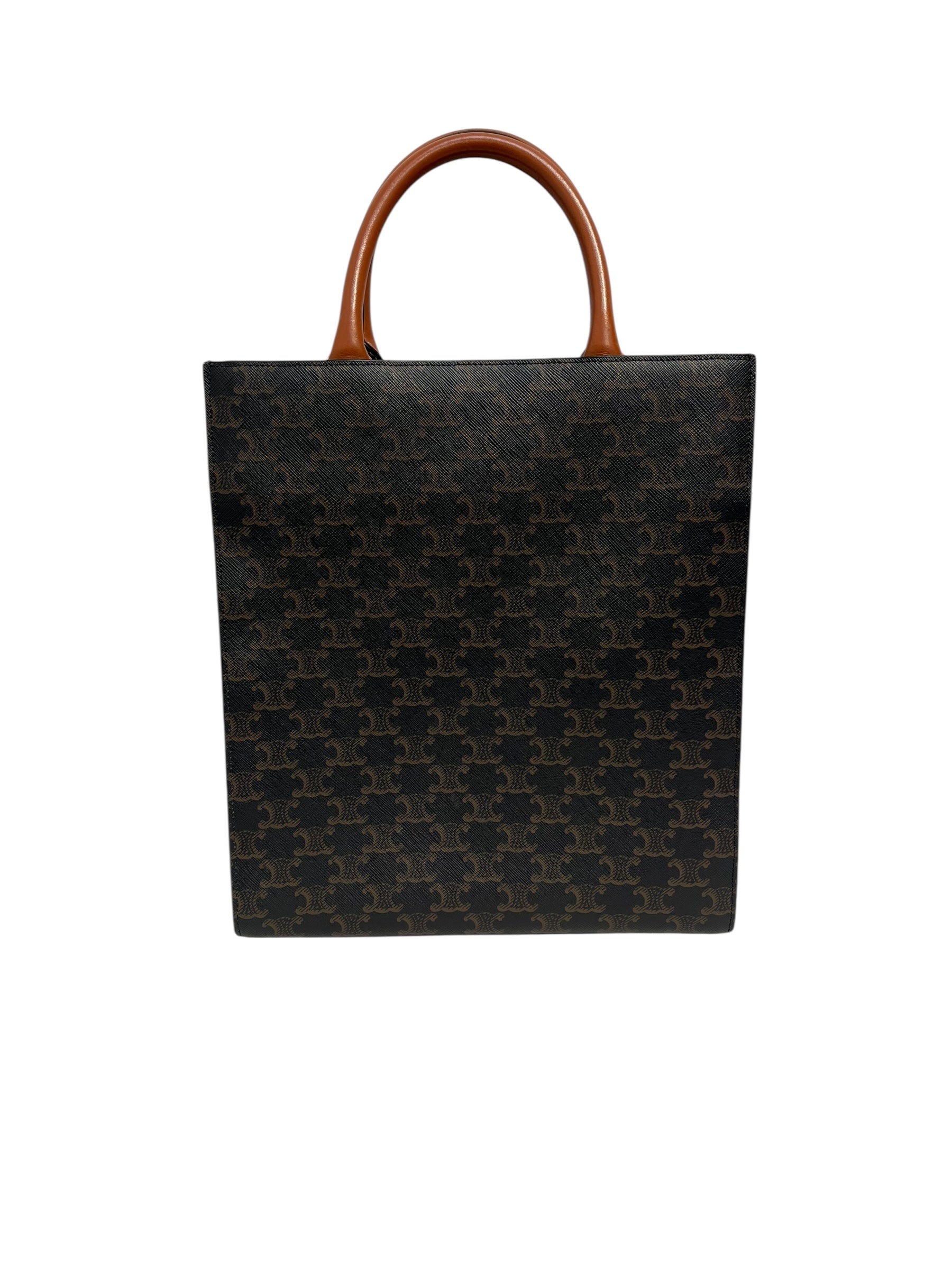 CELINE/Tote Bag/Monogram/Cotton/BRW/LOGO MONOGRAM TOTE view 2