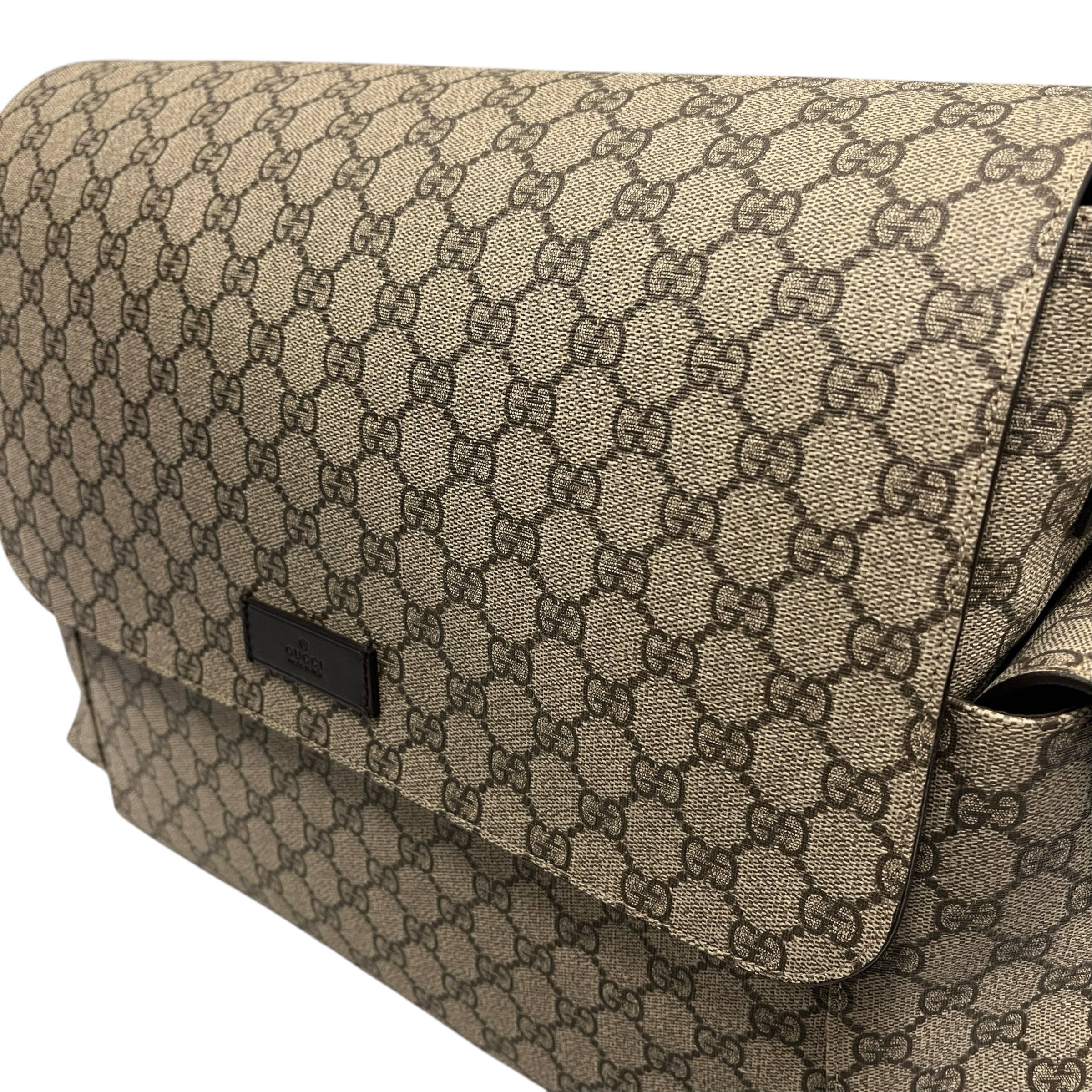 GUCCI/Bag/Monogram/Cotton/BRW/DIAPER BAG view 6