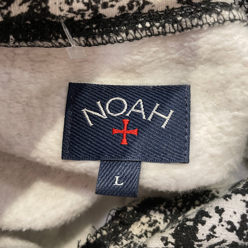 NOAH NYC/Hoodie/L/Graphic/Cotton/WHT/Fish Hoodie