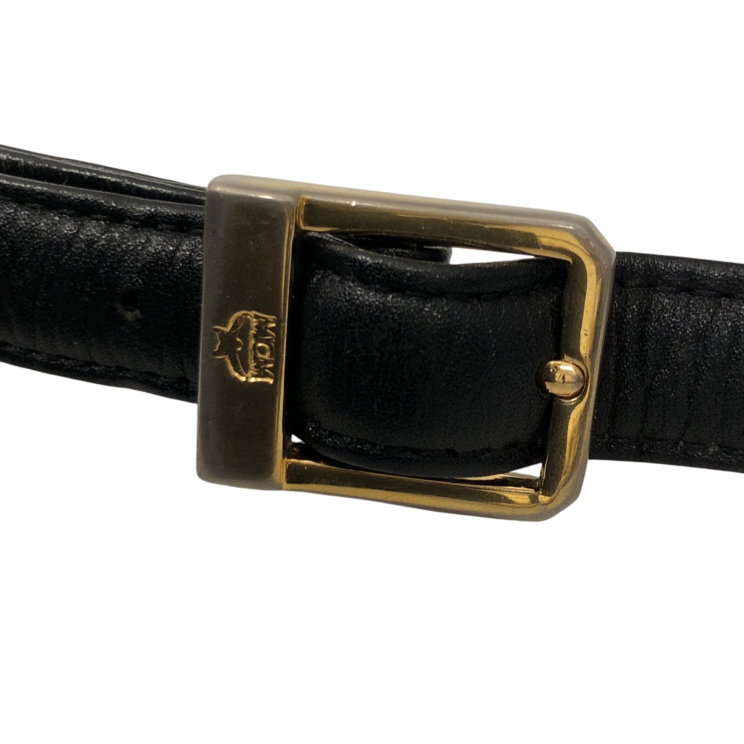 MCM/Cross Body Bag/Leather/BLK/ view 7