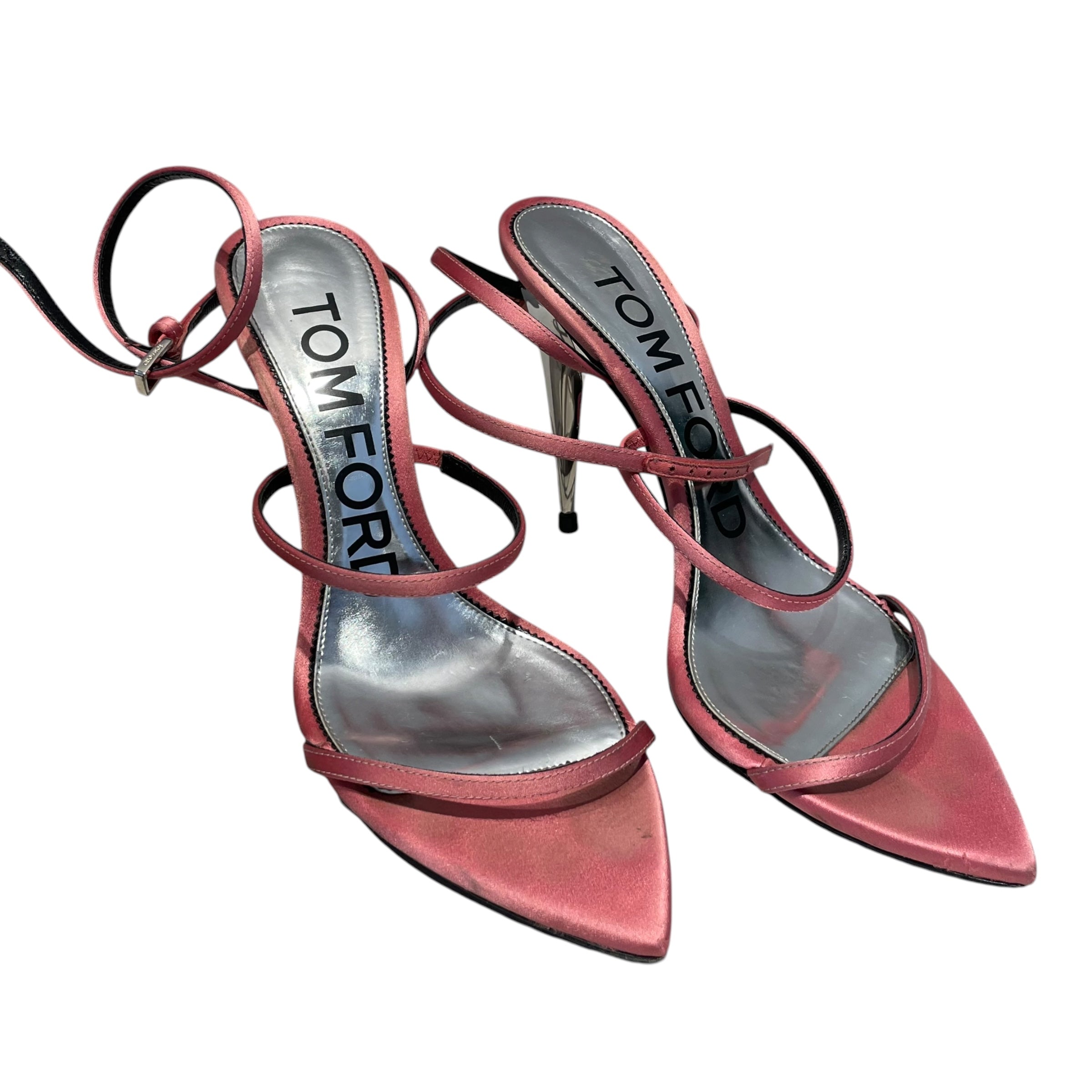 TOM FORD/Heels/EU 37.5/Leather/PNK/padlock Naked Heel view 1