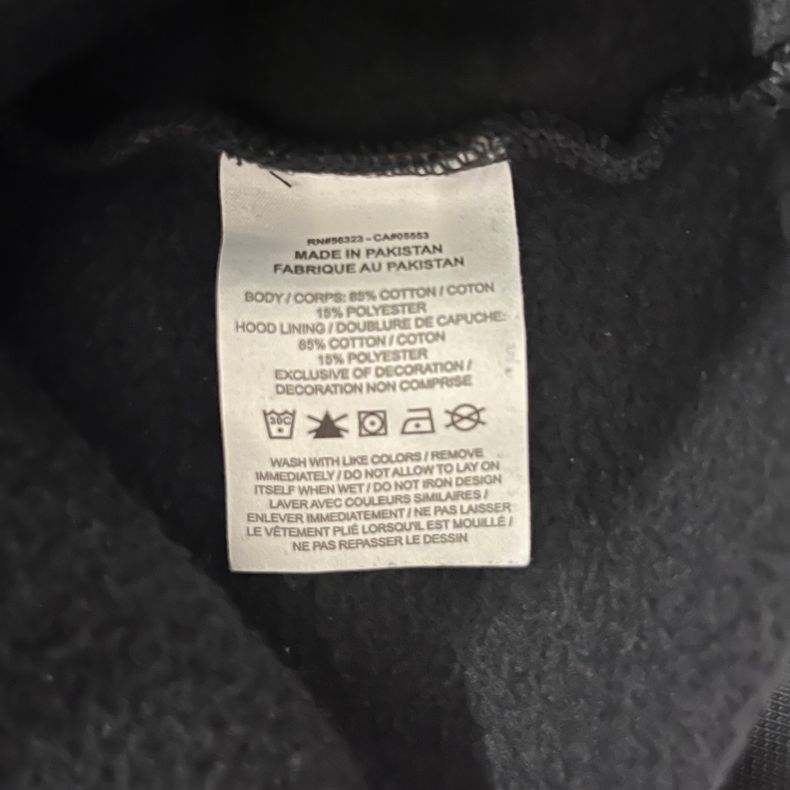Supreme/JORDAN BRAND/Hoodie/L/Cotton/BLK/Pullover/ view 6