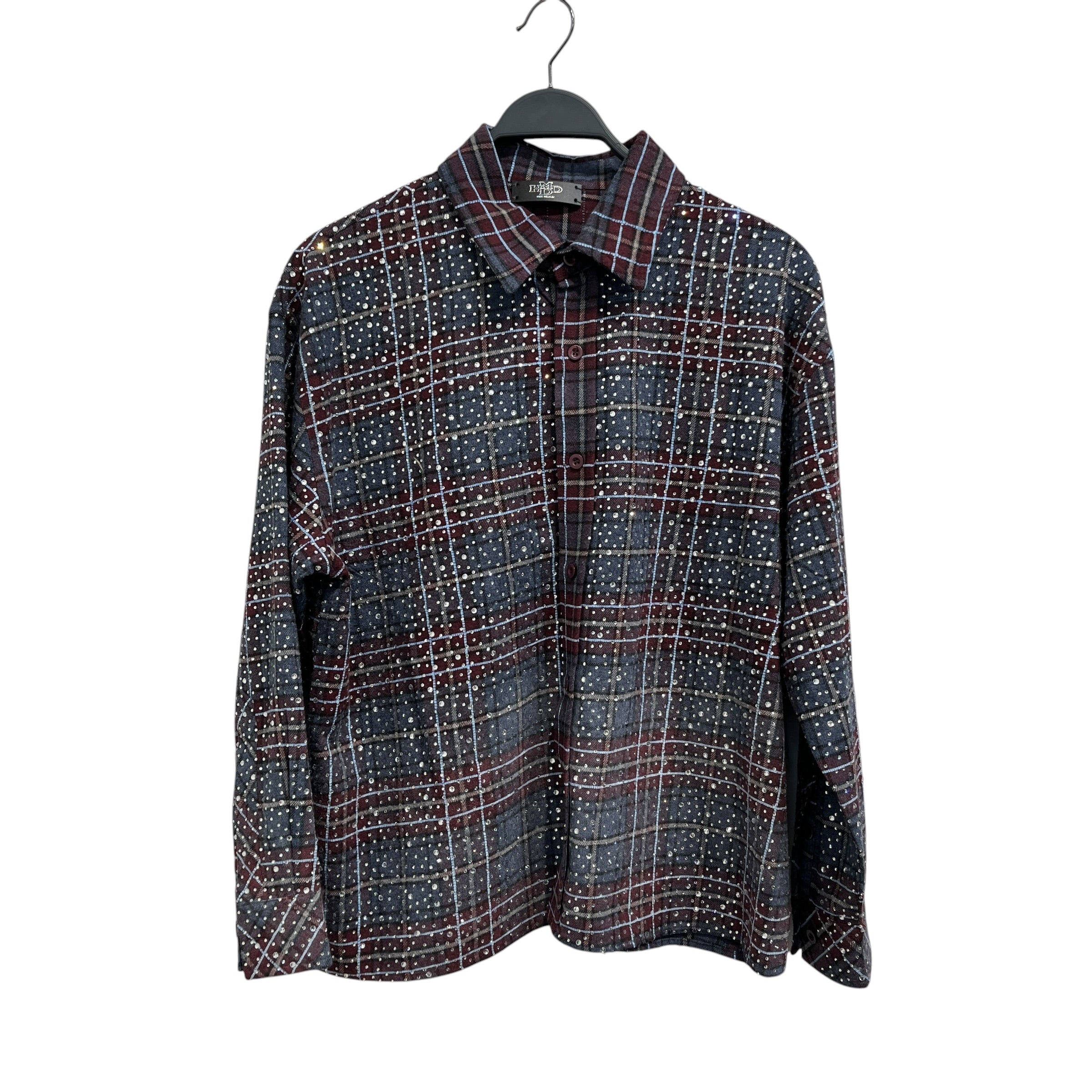 HMDD(Happy Memories Don't Die)/Flannel Shirt/M/Cotton/IDG/Plaid/Disco Flannel view 1