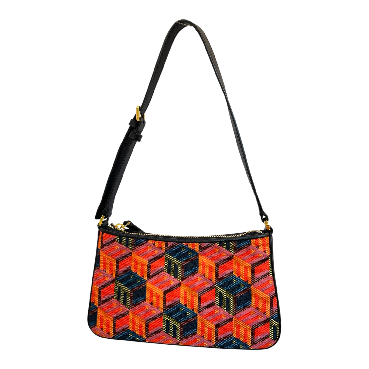 MCM/Bag/Monogram/MLT/cubic/jacquard/leather view 1