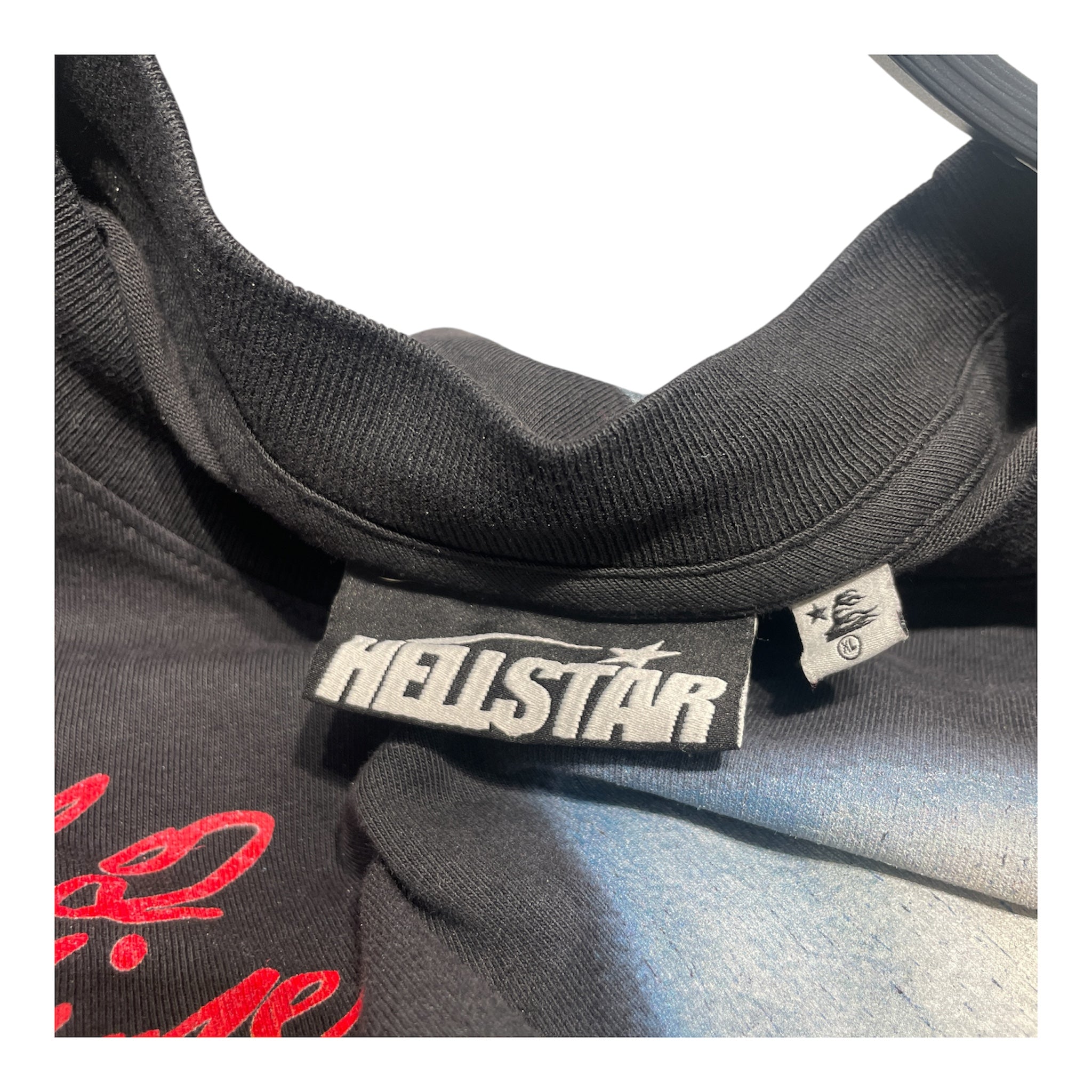 HELLSTAR/T-Shirt/XL/Cotton/BLK/All Over Print/ view 3