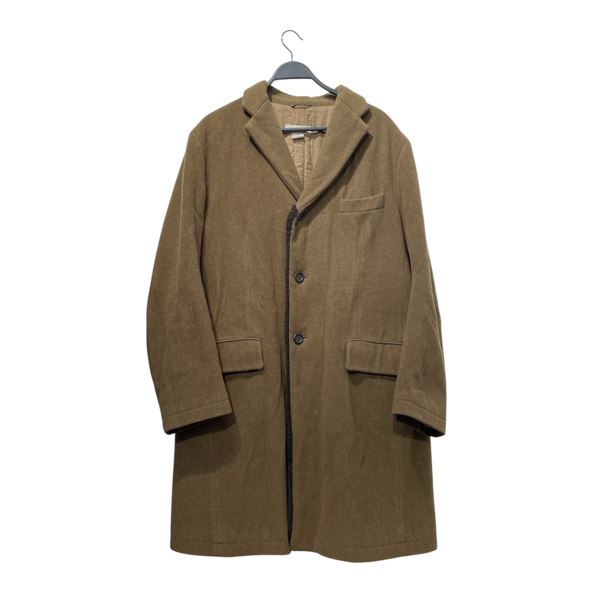 DRIES VAN NOTEN/Peacoat/50/Wool/GRN/fur trim view 1