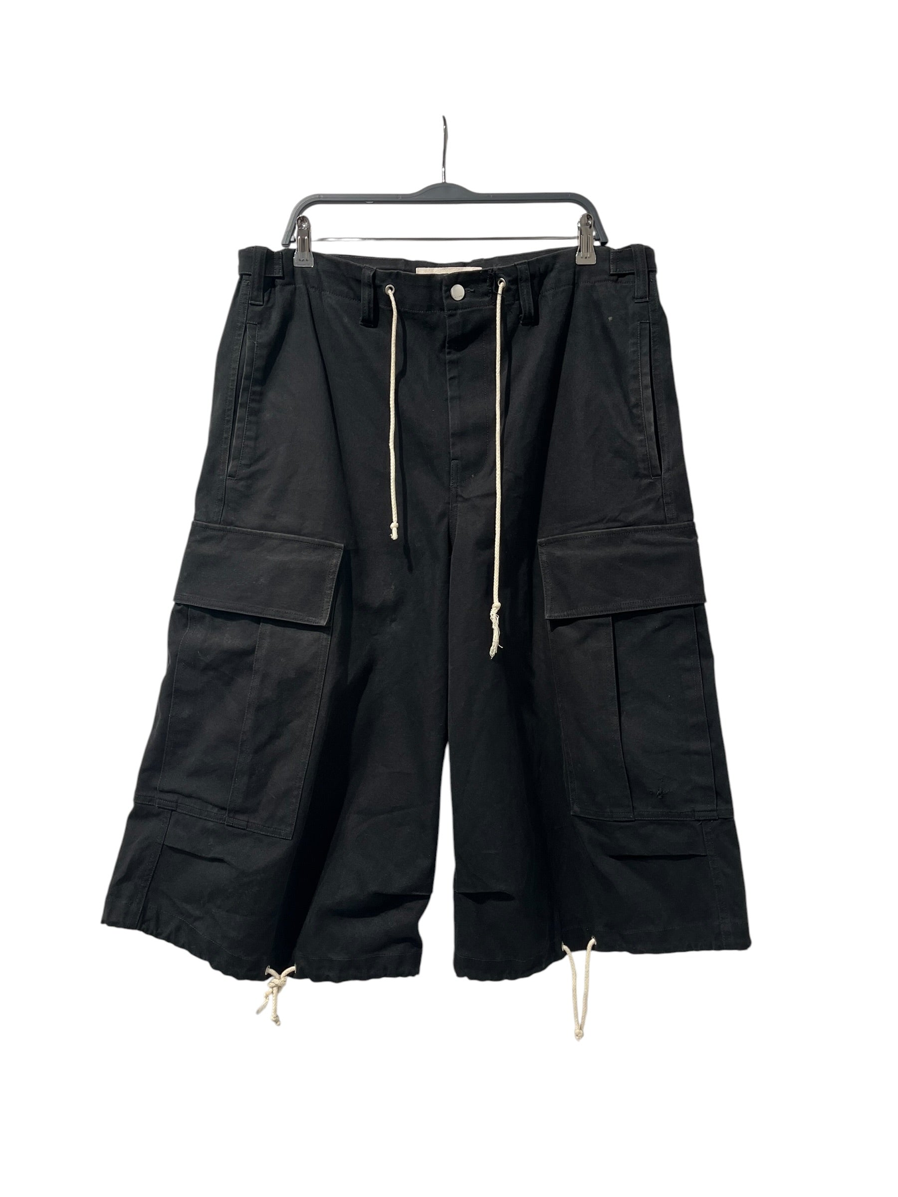 MARNI/Shorts/48/Cotton/BLK/MARNI OVERSIZED CARGO SHORT view 1