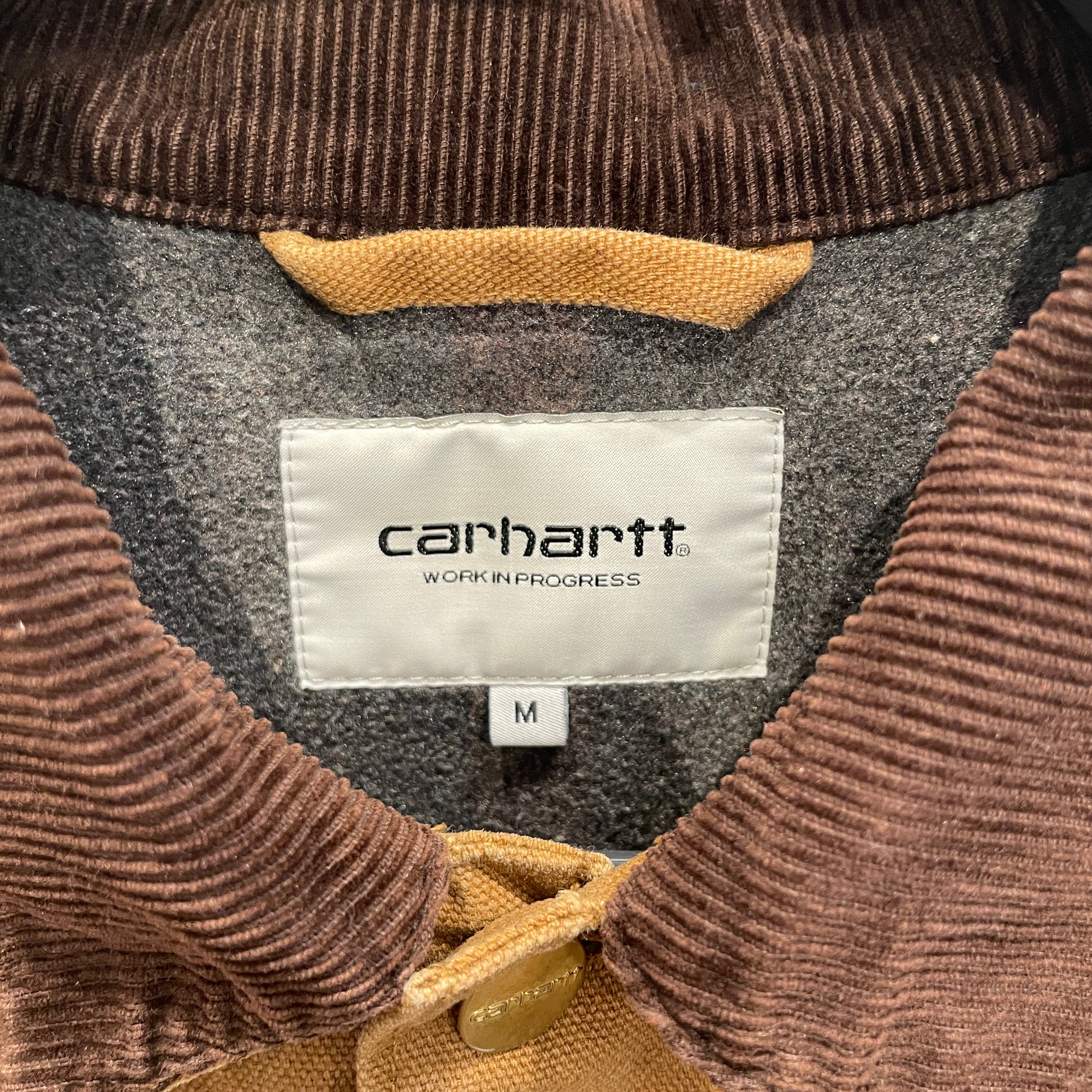 CARHARTT WIP(WORK IN PROGRESS)/Jacket/M/Cotton/CML/WIP CANVAS MICHIGAN JKT view 3