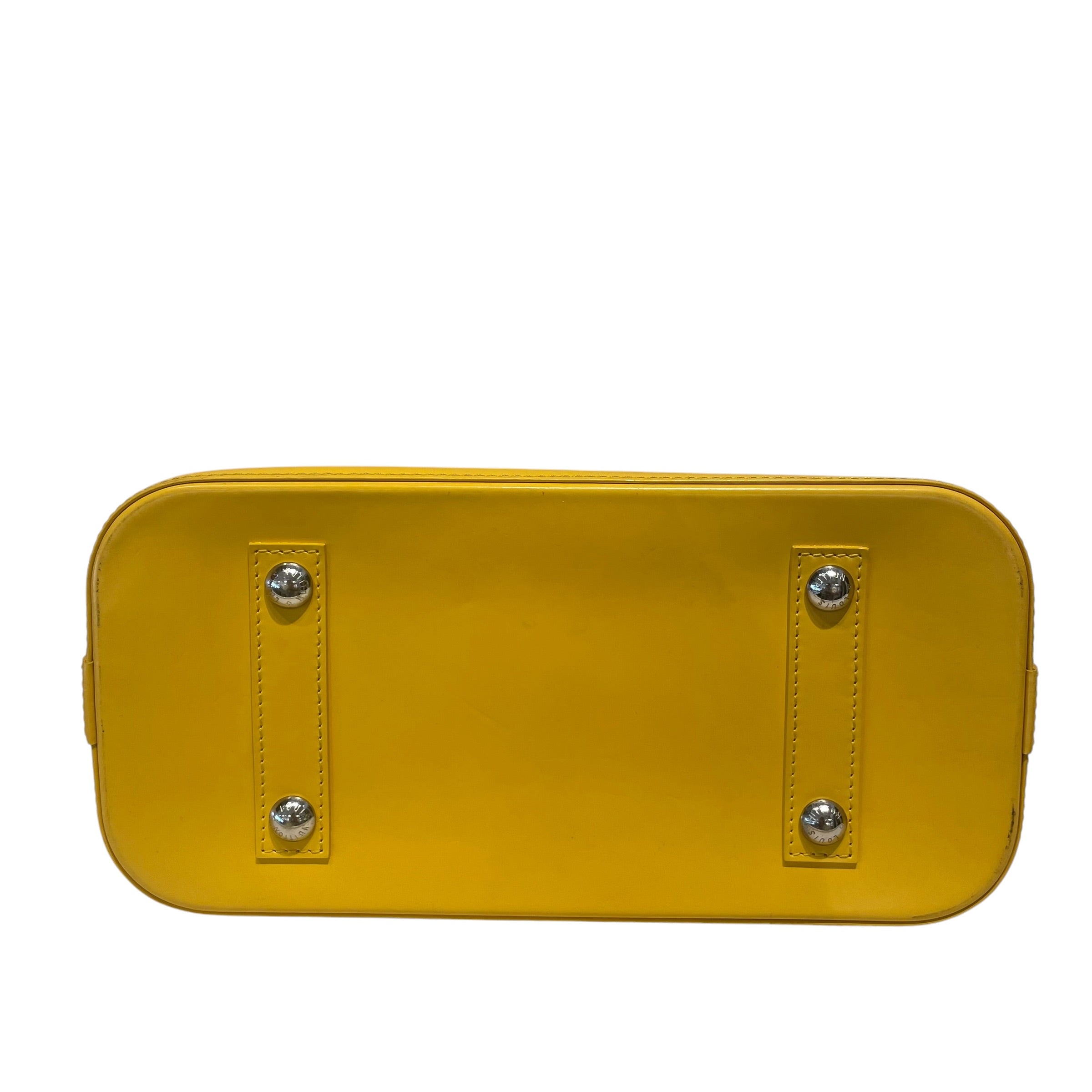 LOUIS VUITTON/Bag/Leather/YEL/Alma Bag view 3