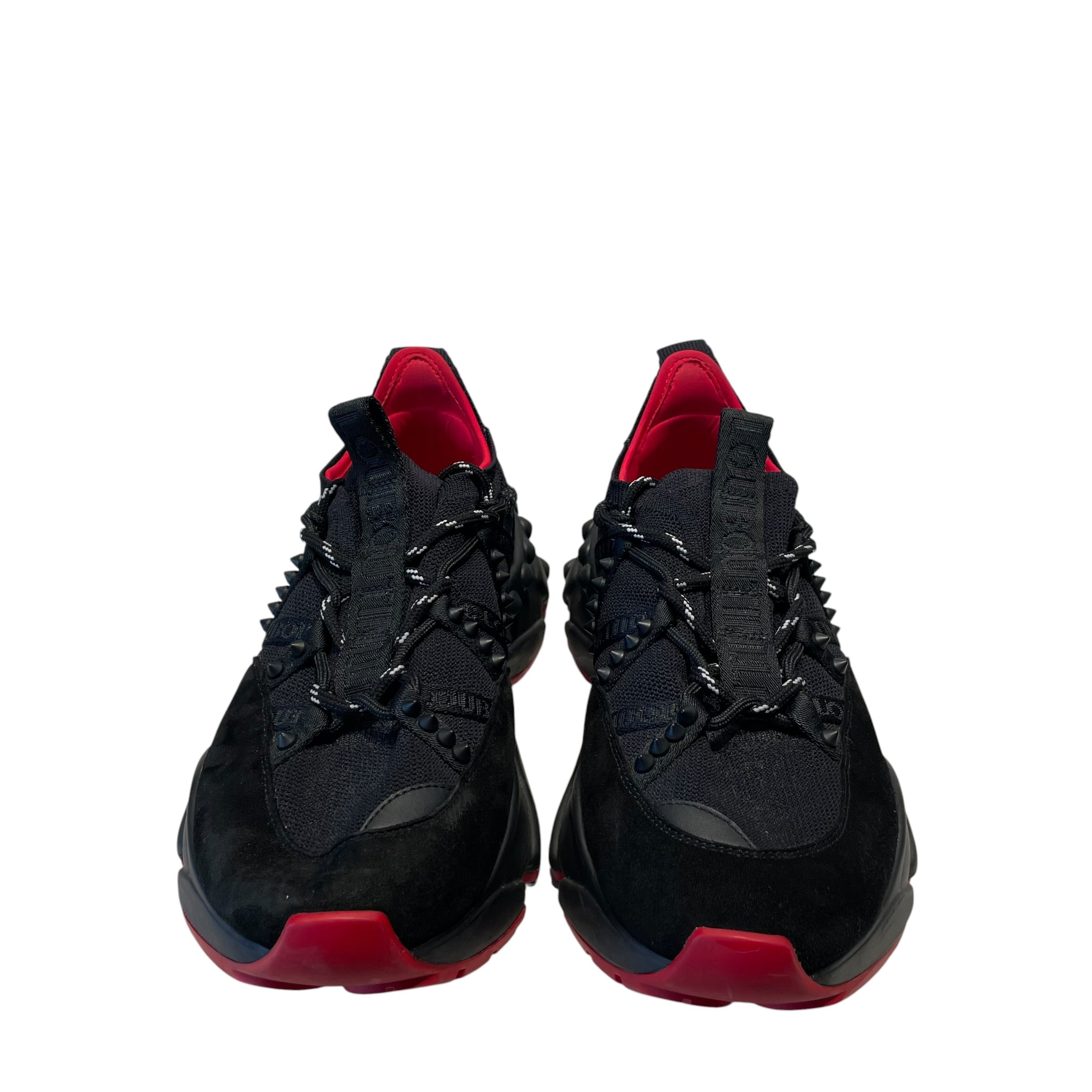 Christian Louboutin/Low-Sneakers/US 9.5/BLK/TRAILRUN SNEAKERS view 2