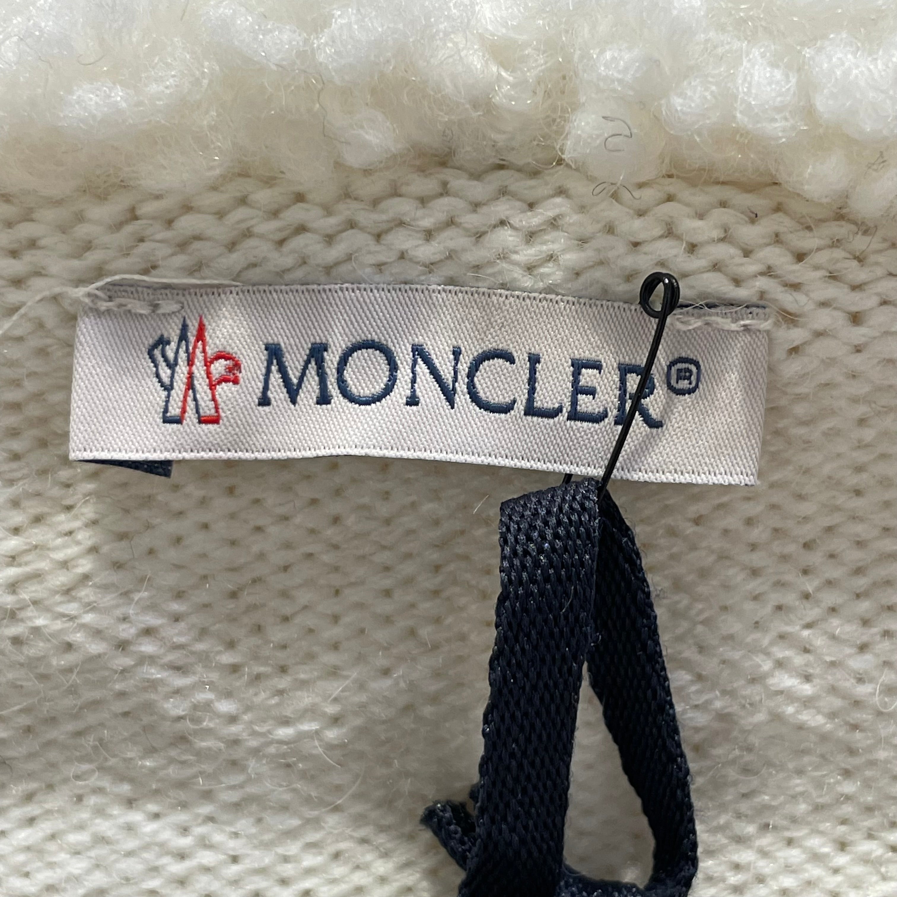 MONCLER/Hoodie/M/Wool/CRM/sil hard/fur in/c-scom2232596 view 4