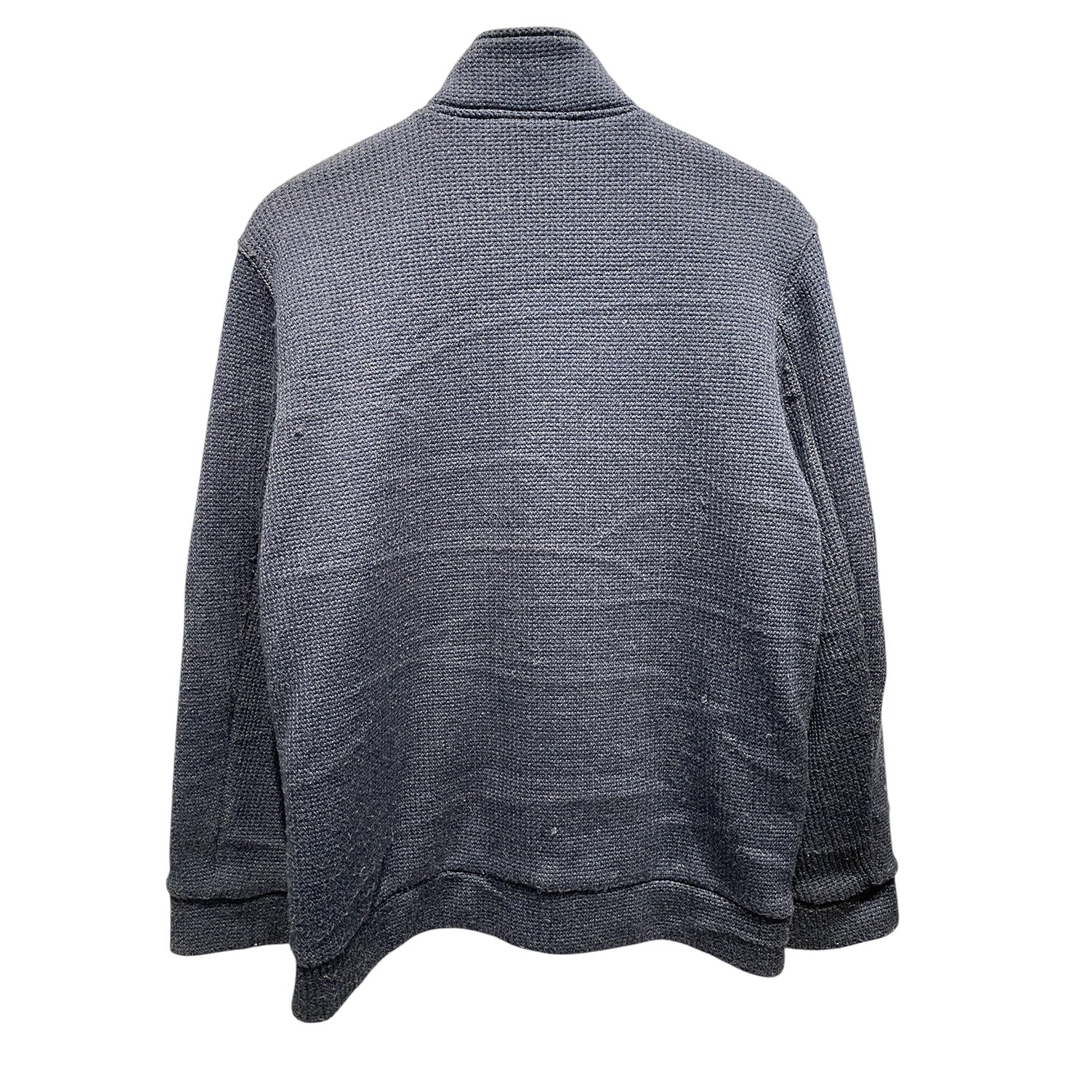 KANSAI YAMAMOTO/Sweater/L/Wool/NVY/Navy Wool Button Up Sweater view 2