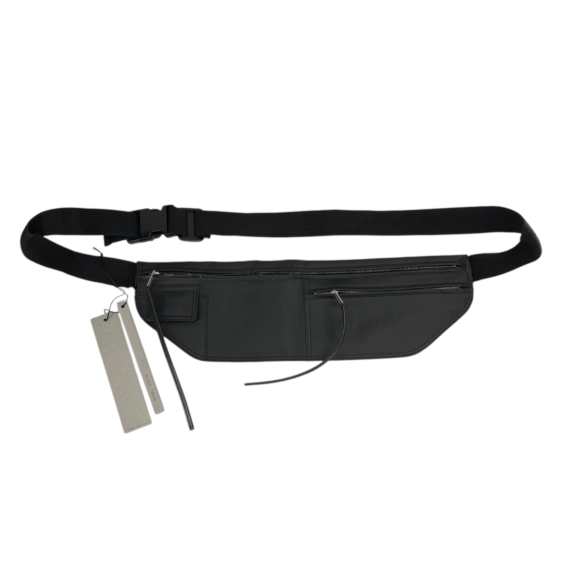 Rick Owens/Fanny Pack/Nylon/BLK/CARGO FANNY view 2