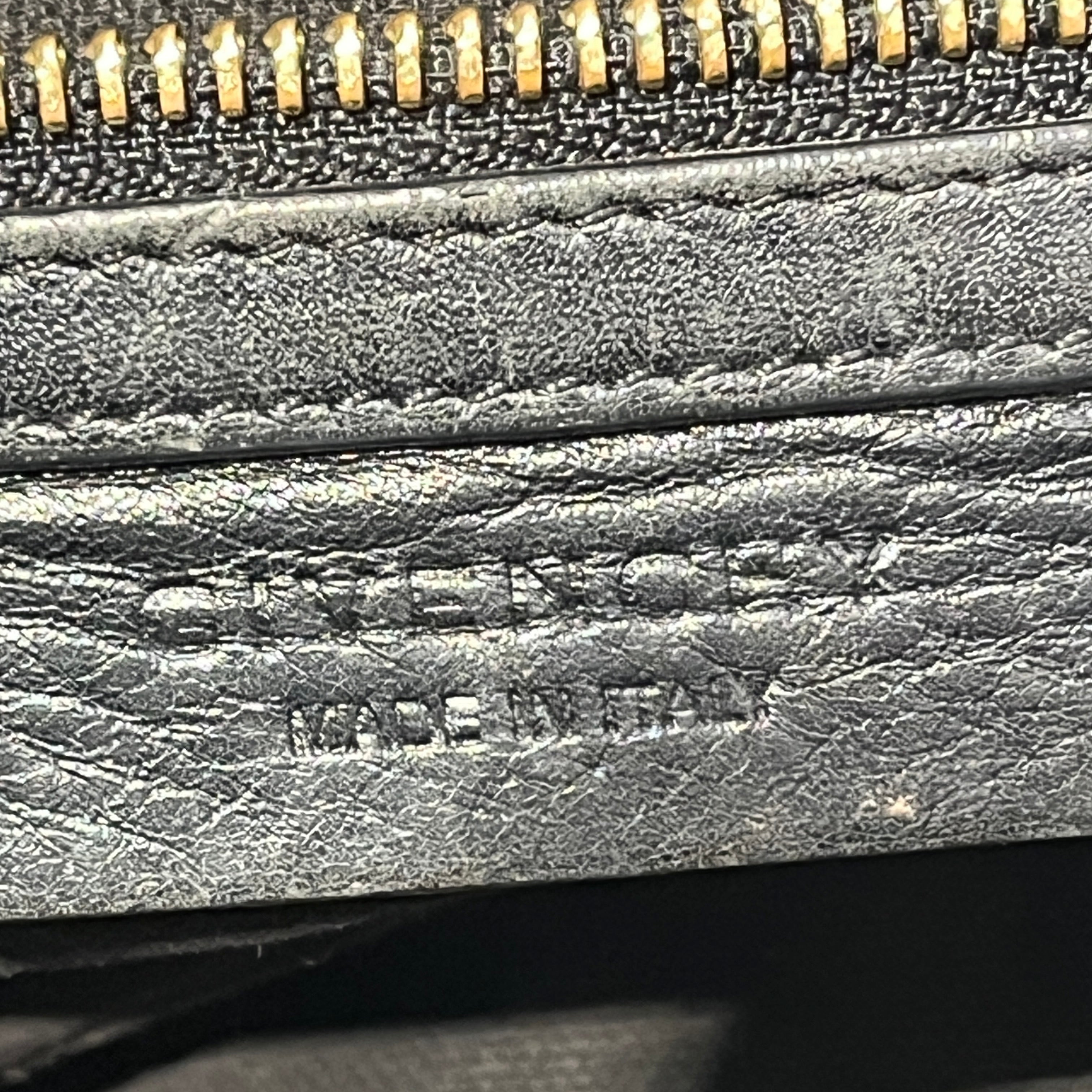 GIVENCHY/Cross Body Bag/Leather/BLK/pandora mini bag view 8