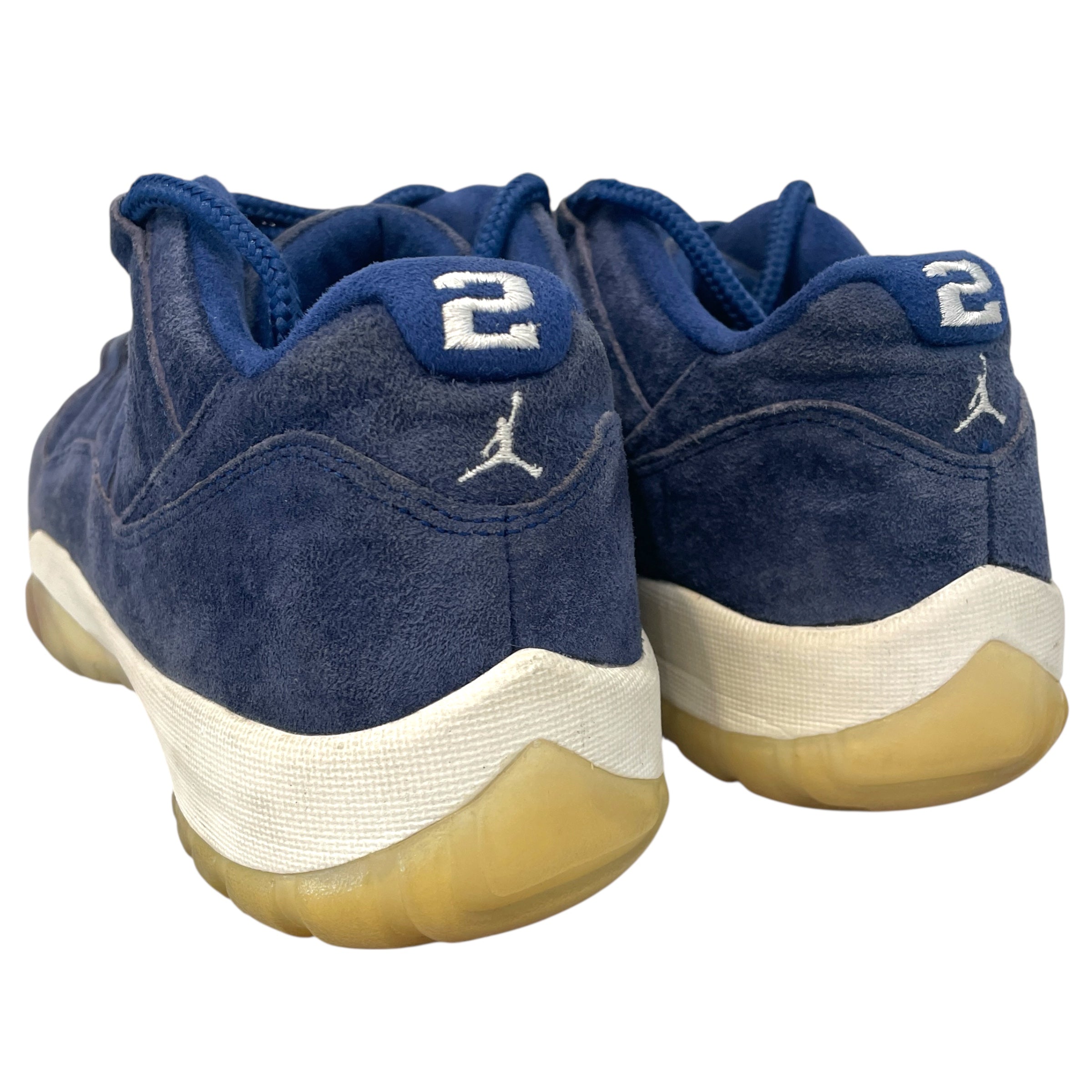 NIKE/Low-Sneakers/US 10.5/Velour/BLU/jordan 11 jeter view 2