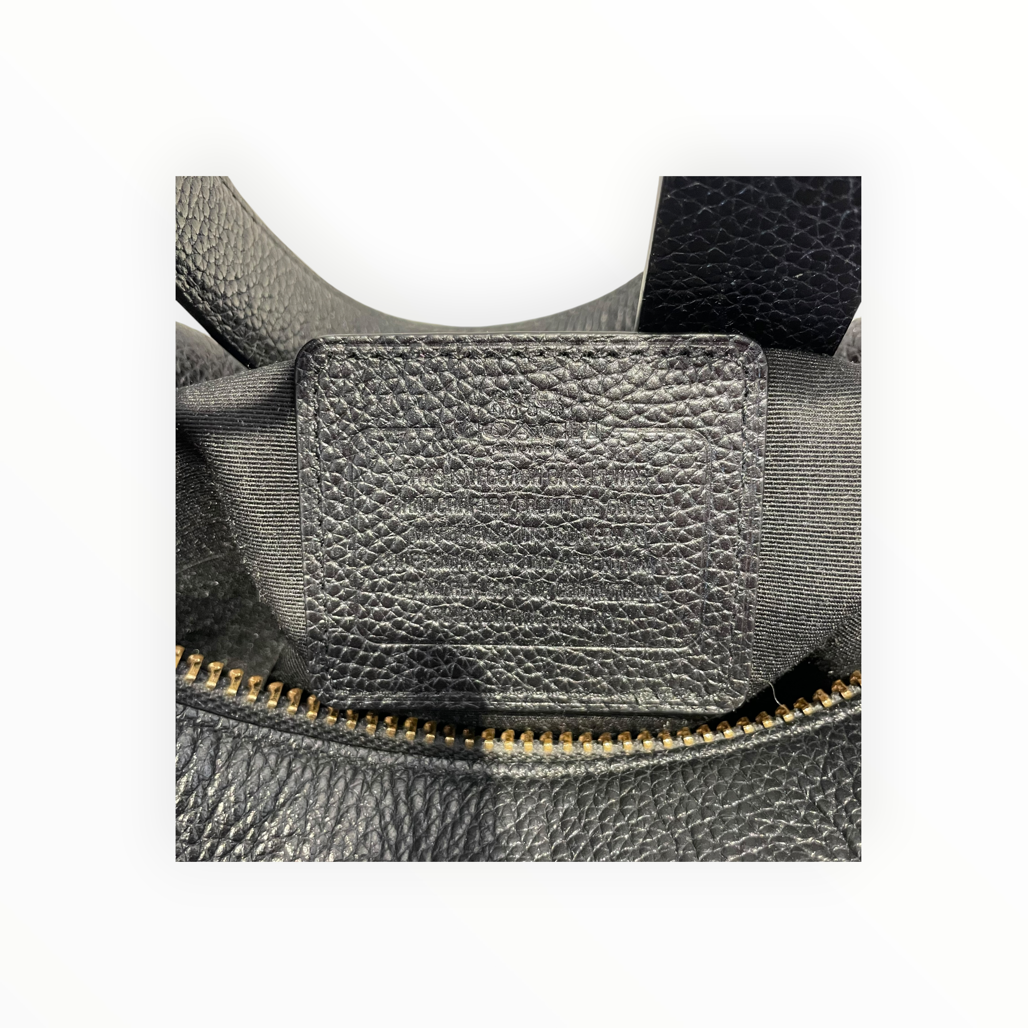 COACH/Hand Bag/Leather/BLK/Teri Hobo view 5