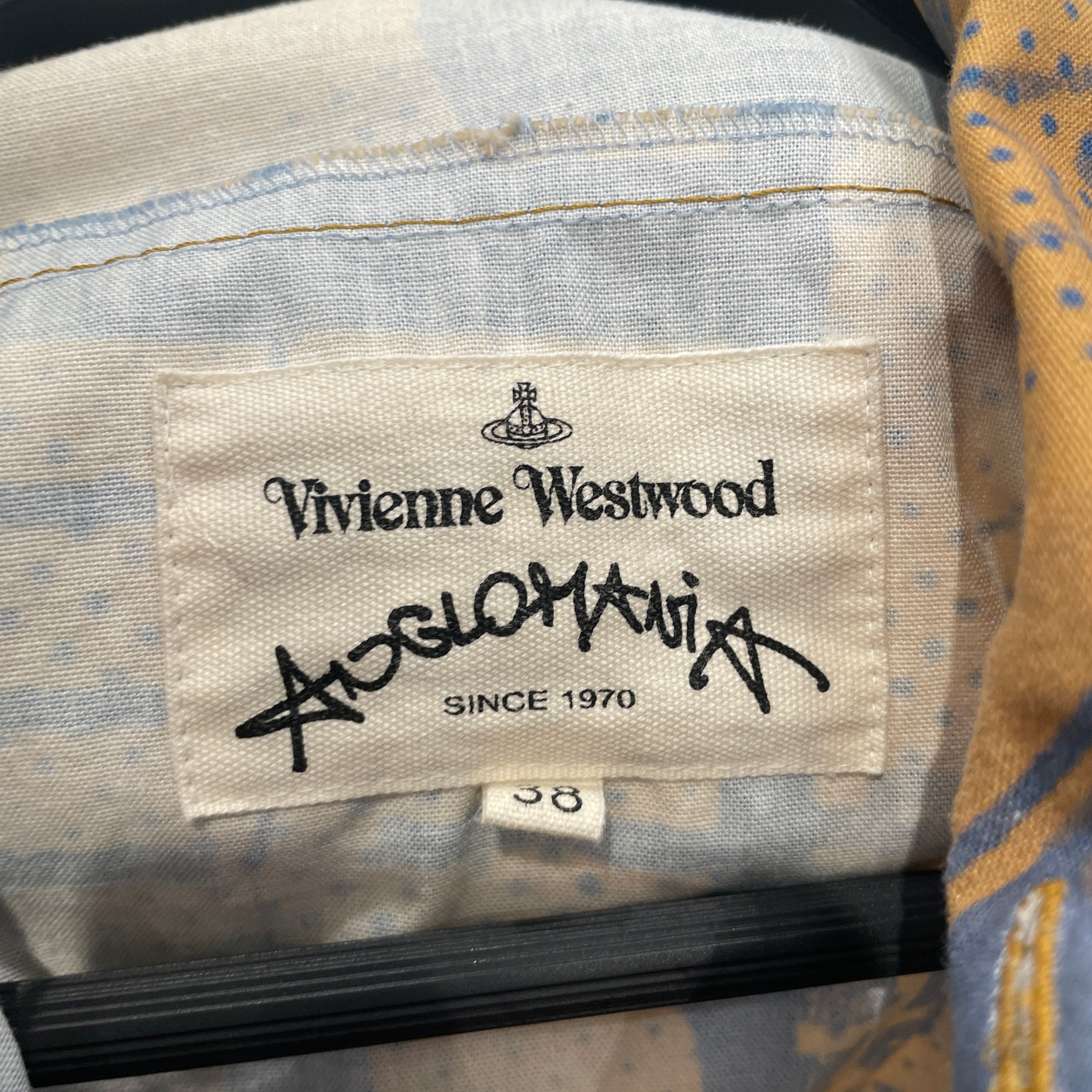 Vivienne Westwood/Dress/38/Cotton/BLU/GRAPHICGRAFFILIKE view 3