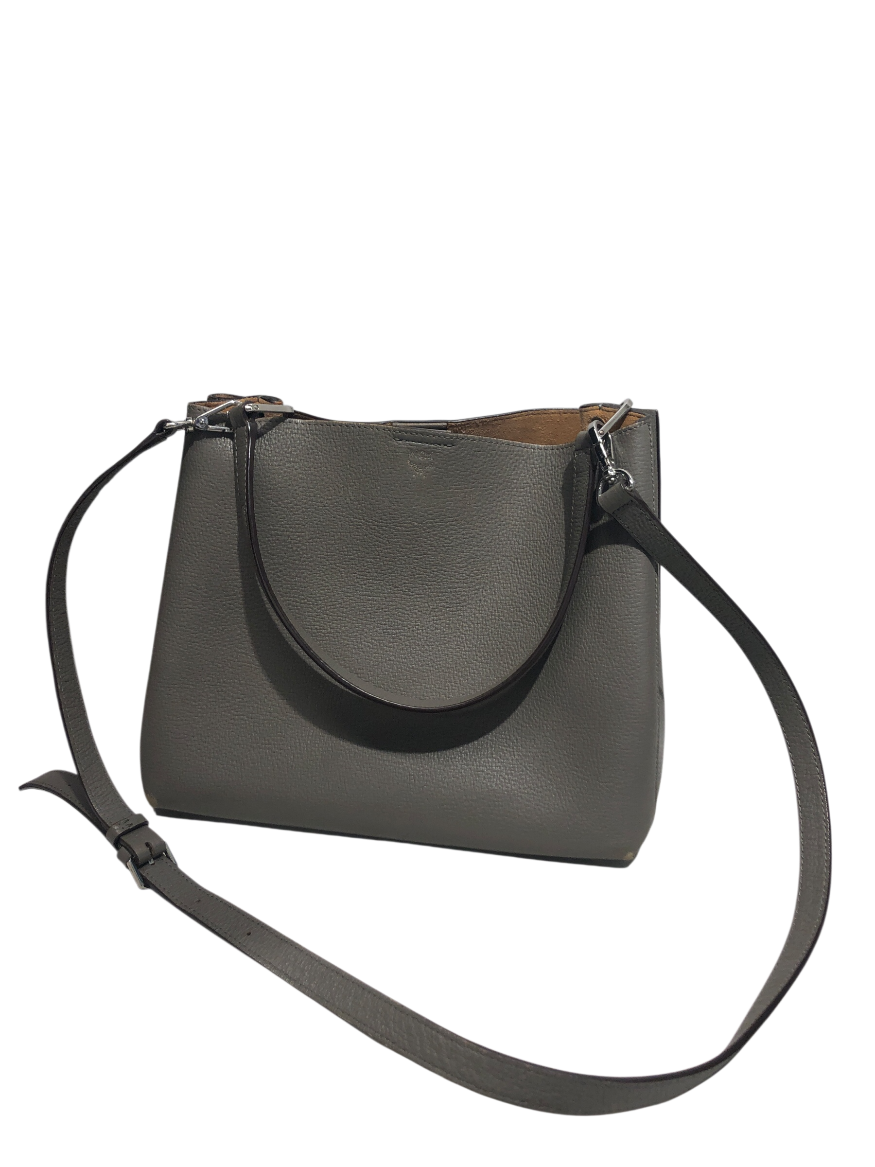 MCM/Cross Body Bag/Leather/GRY/Sarah Tote view 1