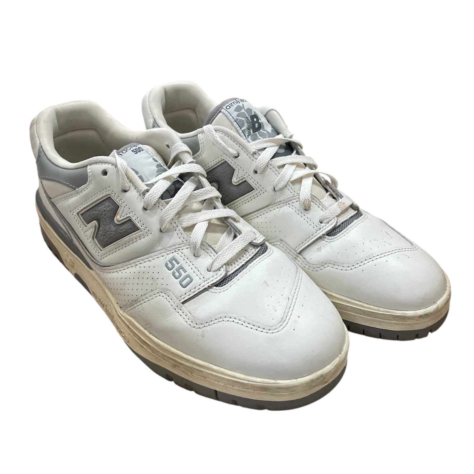 NEW BALANCE/AIME LEON DORE/Low-Sneakers/US 11/WHT/U-Tip/550 view 1