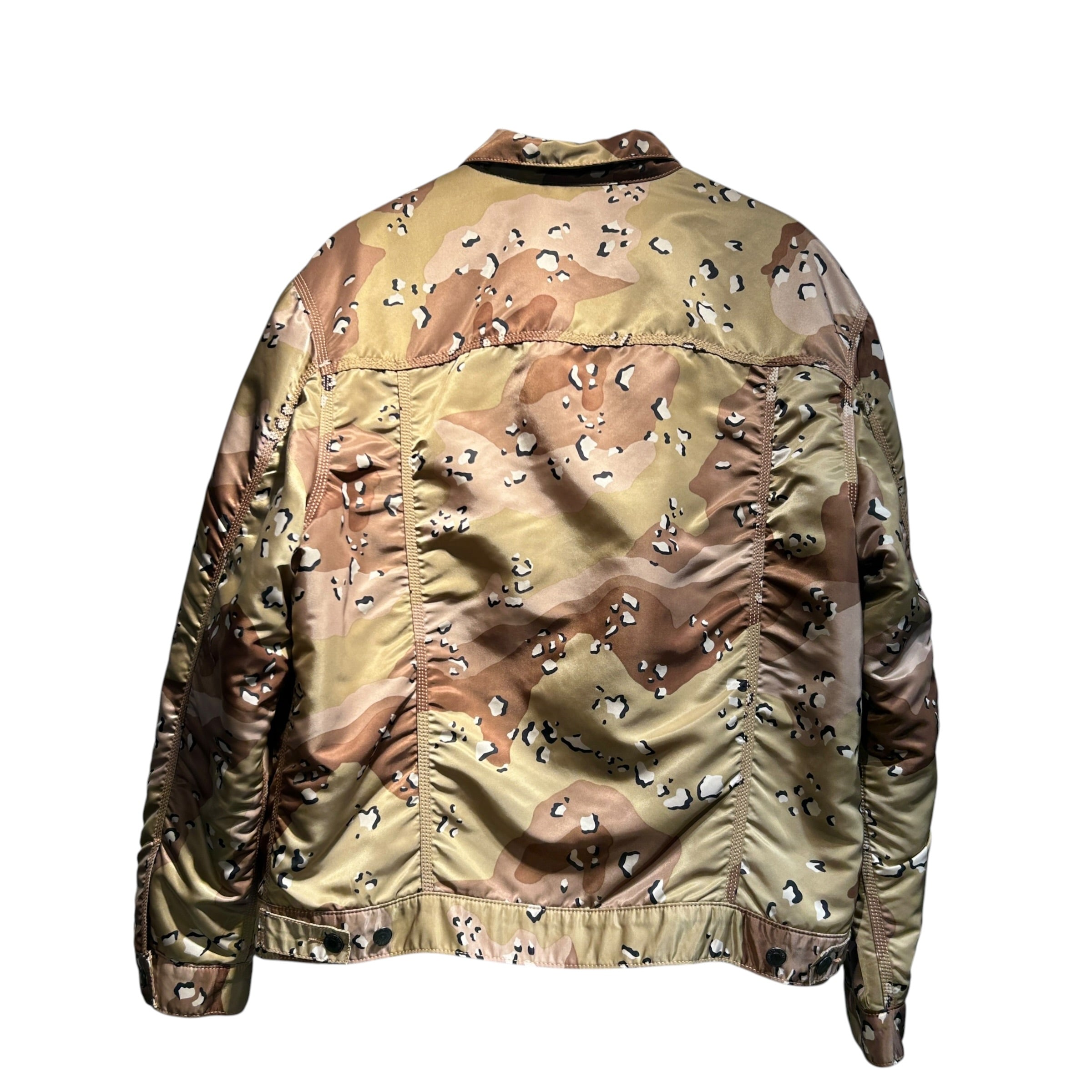 Supreme/Levi's/Jacket/L/Nylon/KHK/Camouflage/dessert camo trucker jacket view 2