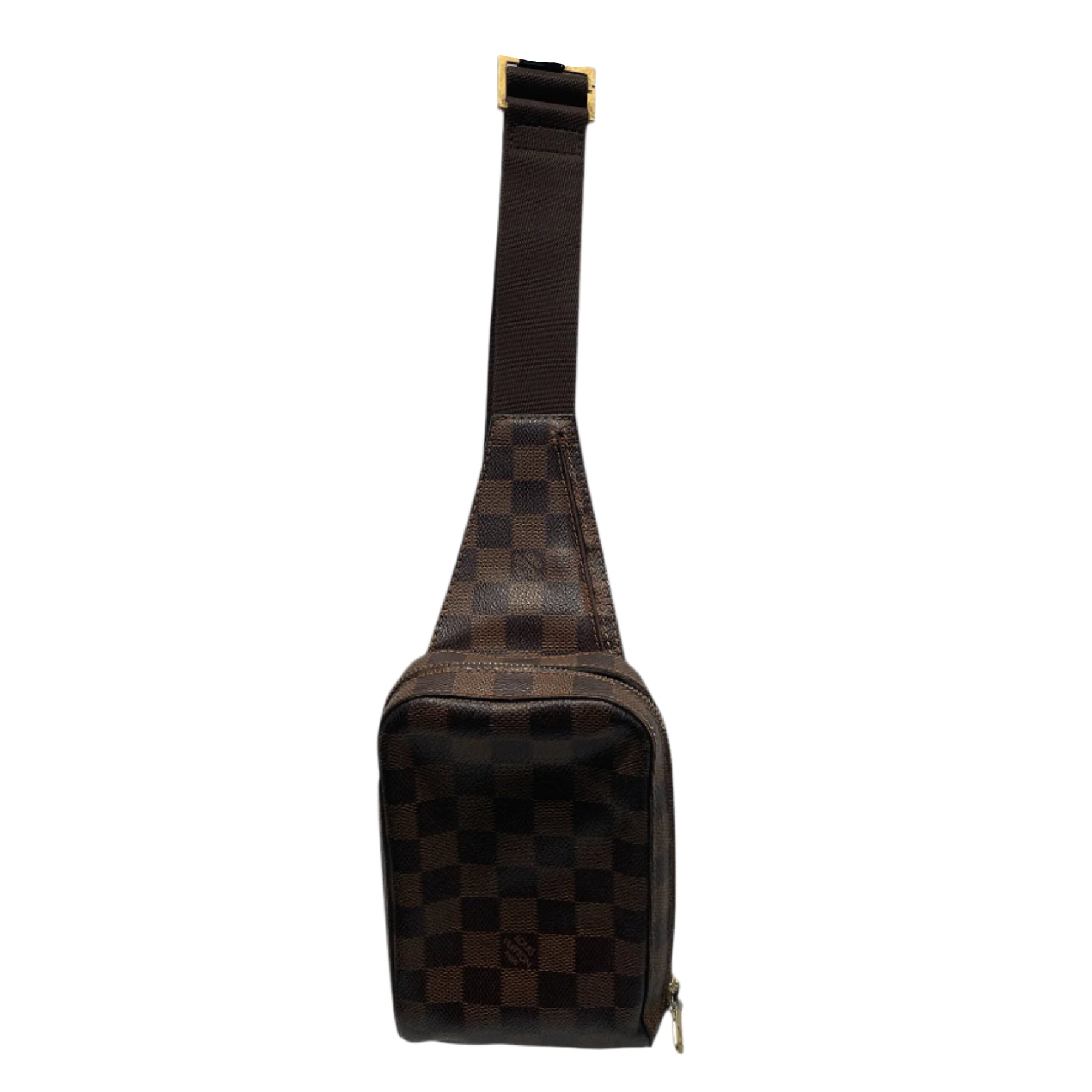 LOUIS VUITTON/Cross Body Bag/All Over Print/Leather/BRW/Geronimos Waist Bag view 1