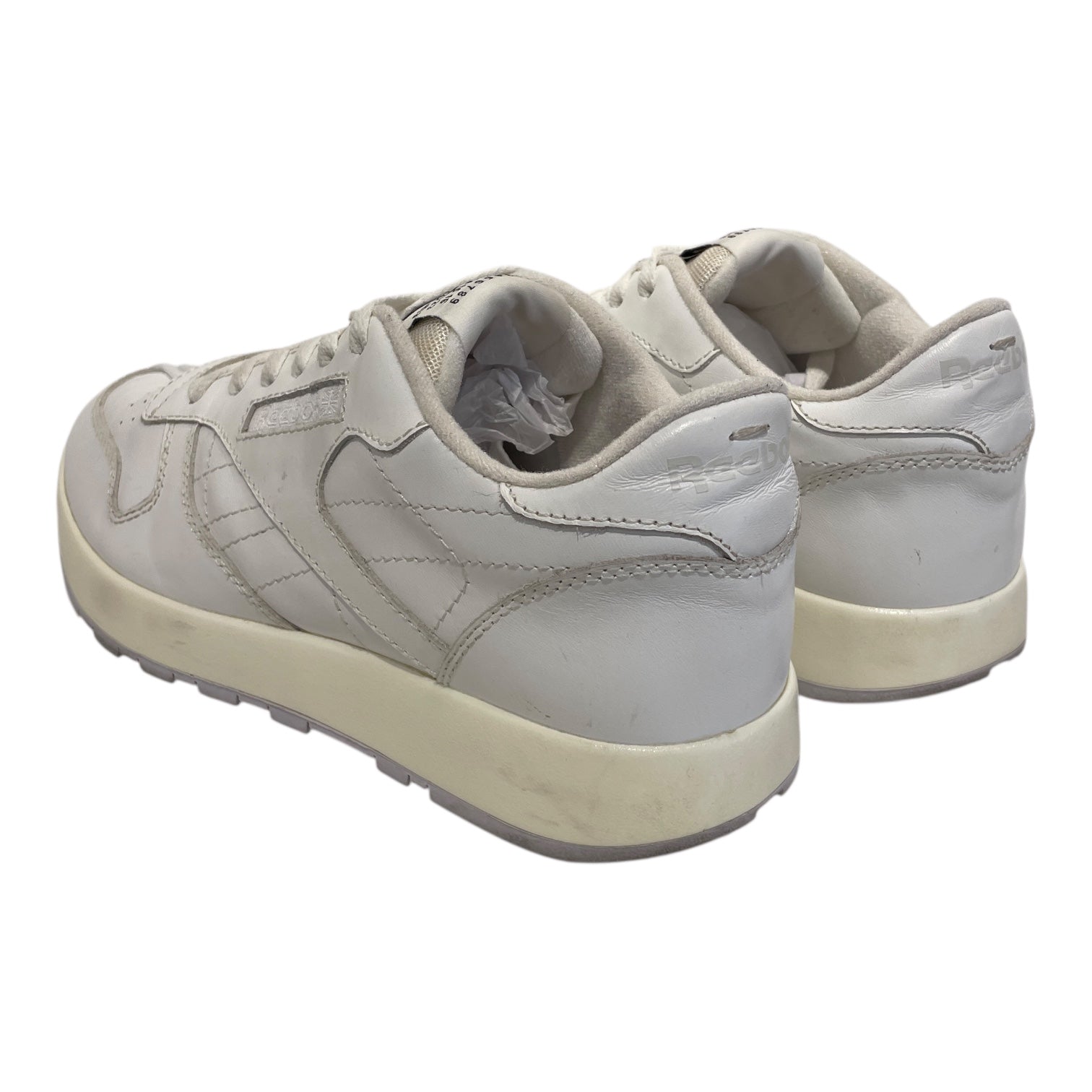 Maison Margiela/Reebok/Low-Sneakers/US 8/WHT/tabi view 2