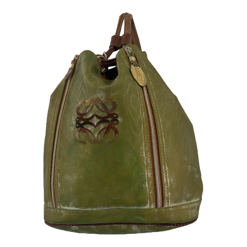 LOEWE/Amazona/Backpack/Green/Polyester/