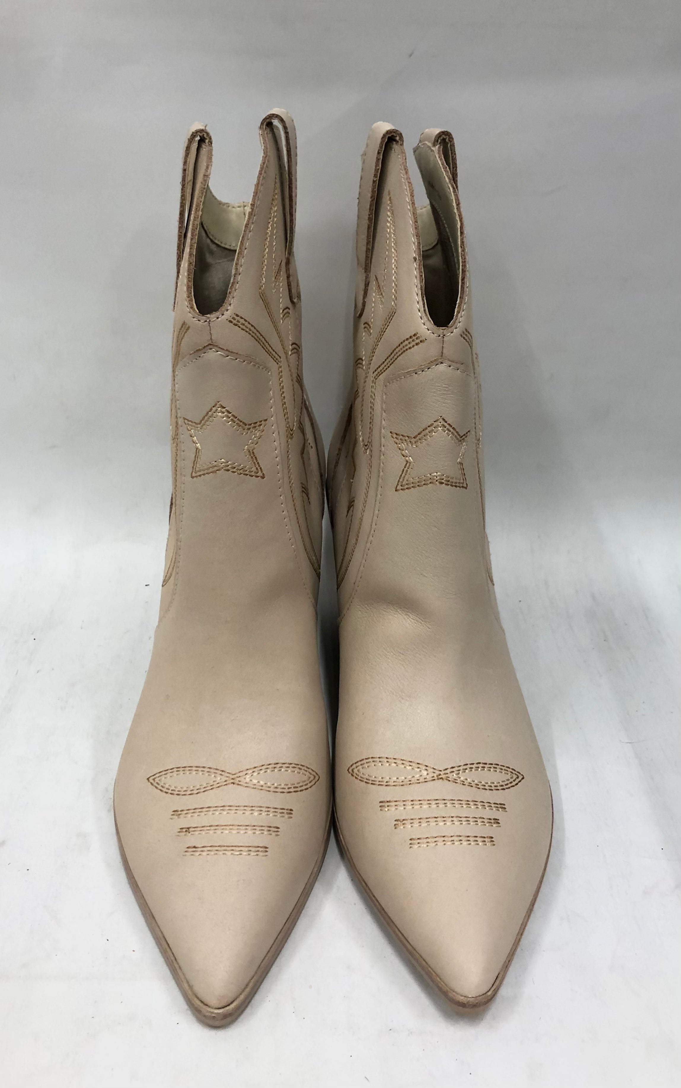 DOLCE VITA/Ankle Boots/US 11/Leather/CRM/Cowboy Heels view 4