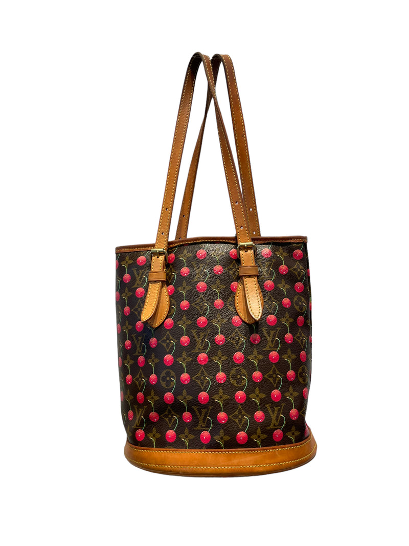 Louis Vuitton Monogram Cerises Cherry Bucket Bag