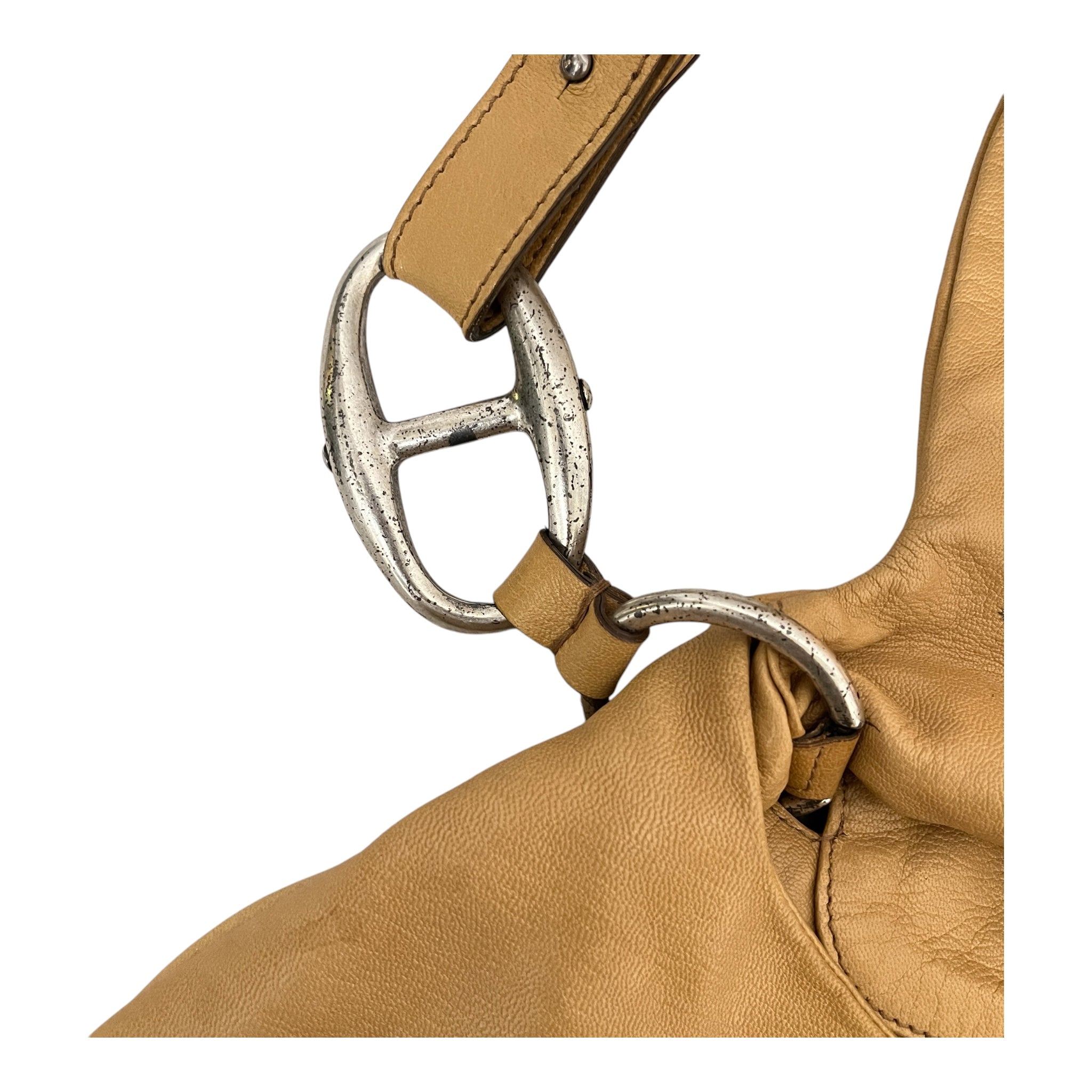 YVES SAINT LAURENT/Hand Bag/Leather/BEG/YSL HAND BAG view 8