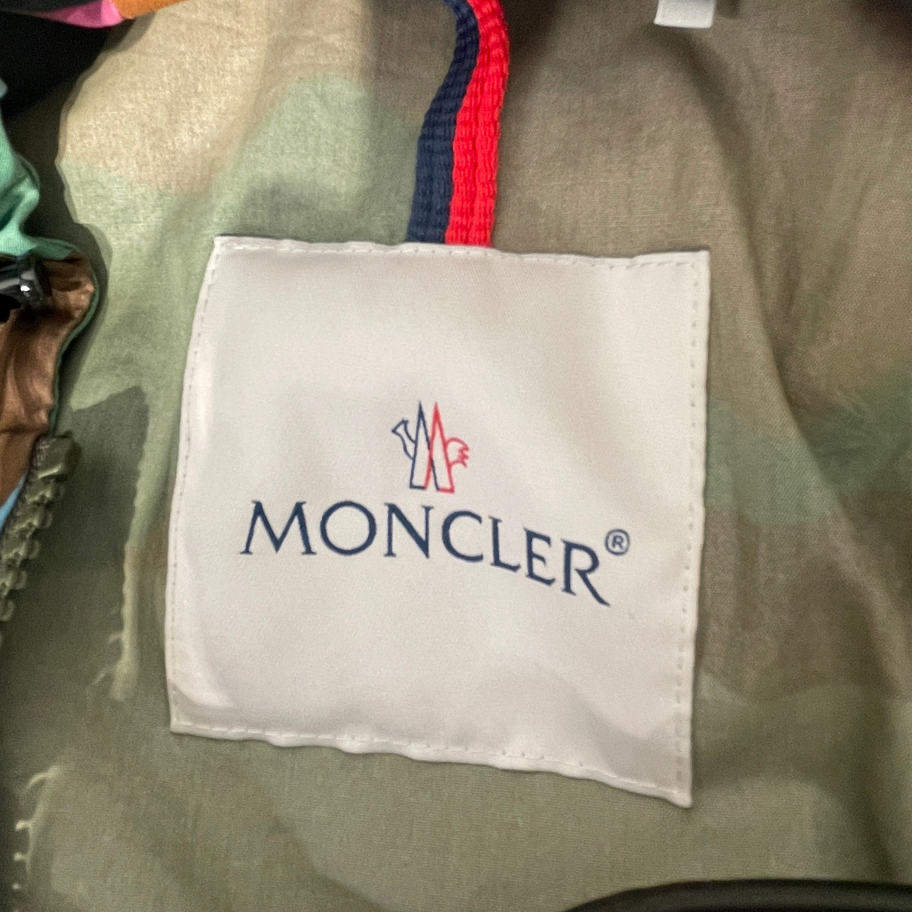 MONCLER/Windbreaker/5/Nylon/MLT/Camouflage/ view 3