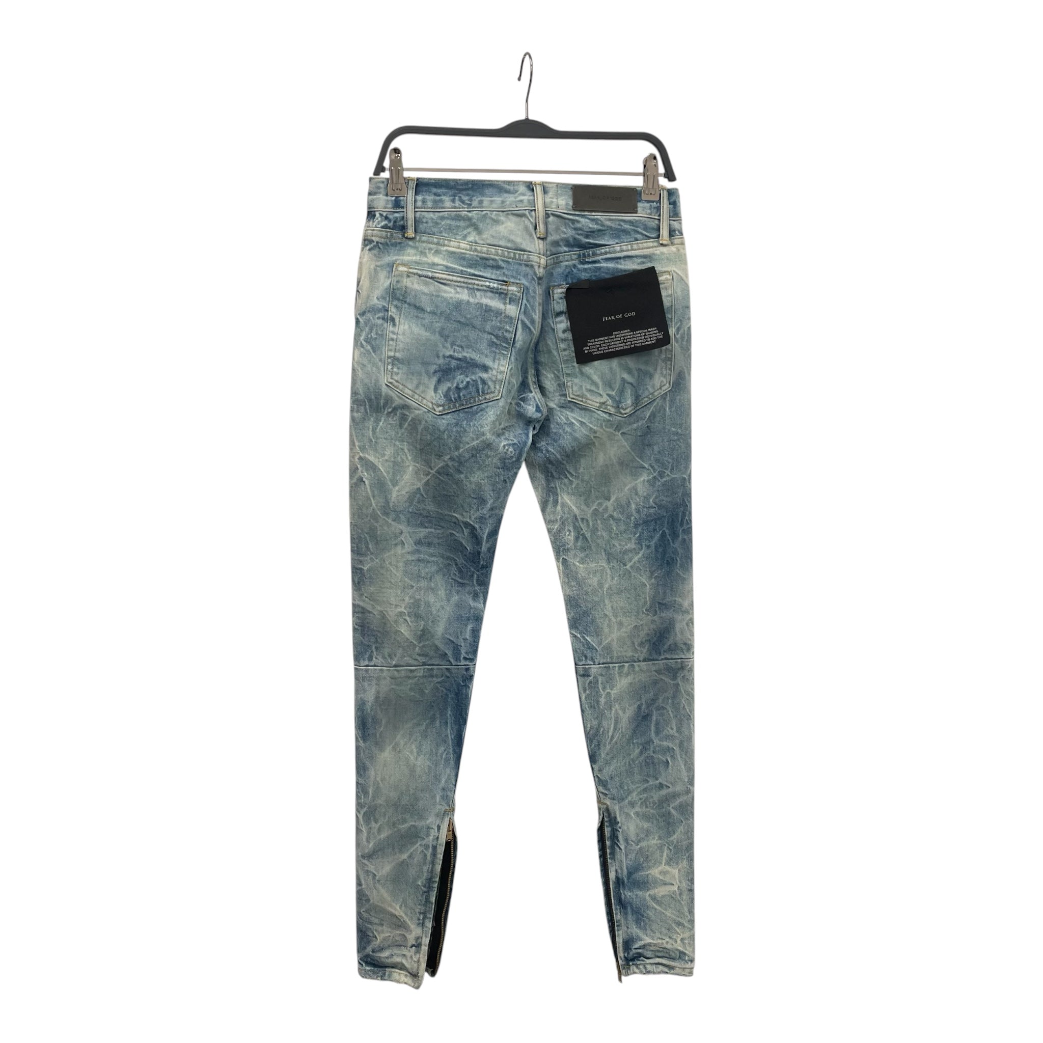 FEAR OF GOD/Skinny Pants/29/Cotton/BLU/Holy Water view 2