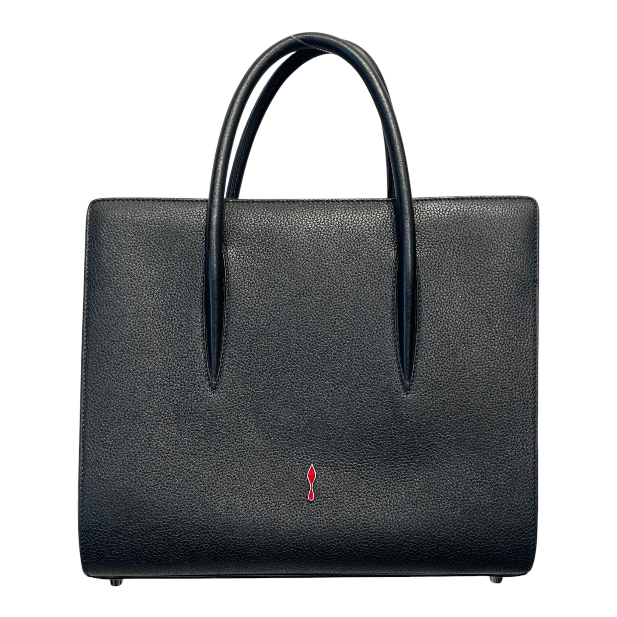 Christian Louboutin/Bag/Leather/BLK/STUDDED PALOMA TOP HANDLE view 1