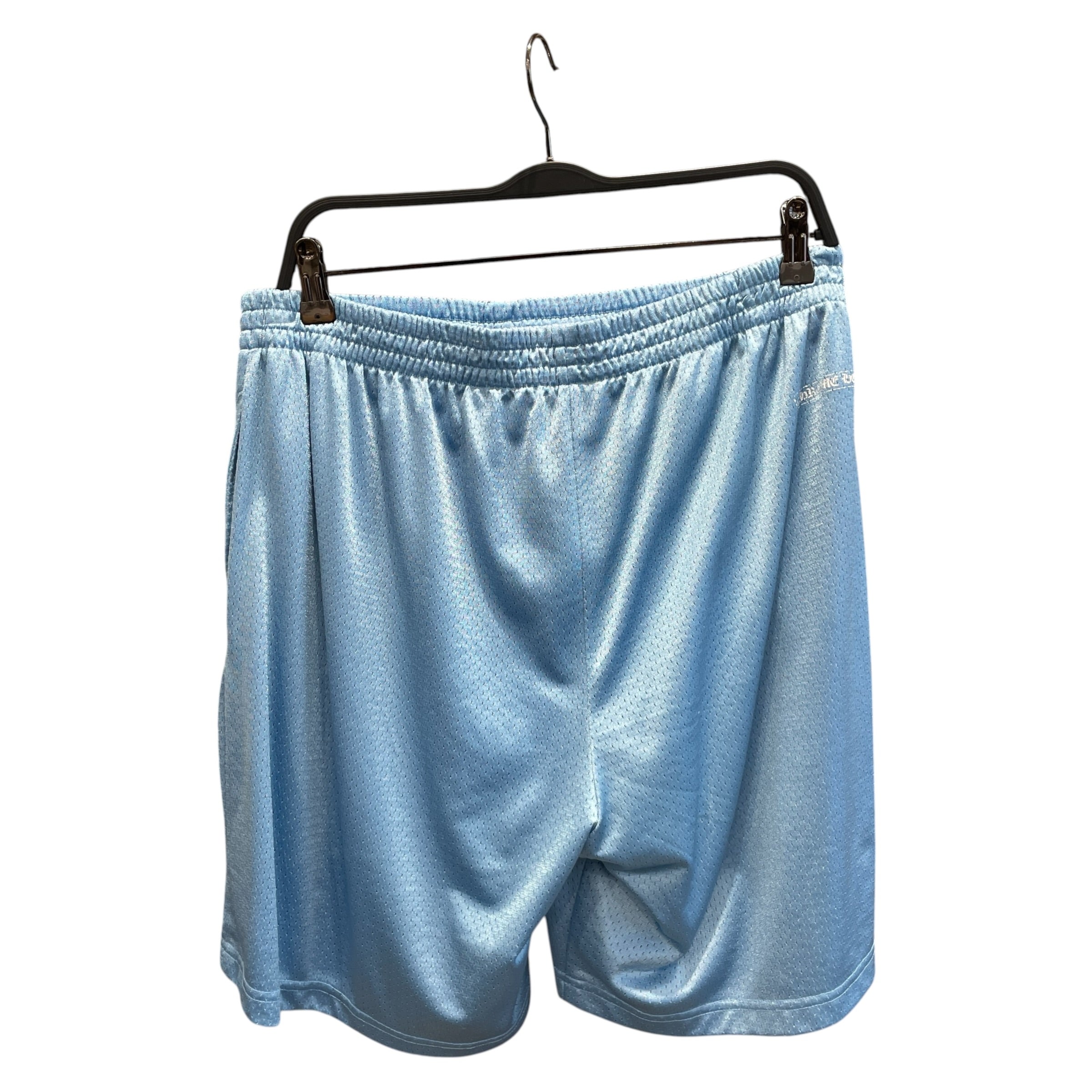 CHROME HEARTS/Shorts/XXL/Polyester/BLU/Graphic/BASKETBALL SHORT, BOTTOM LOGO view 2