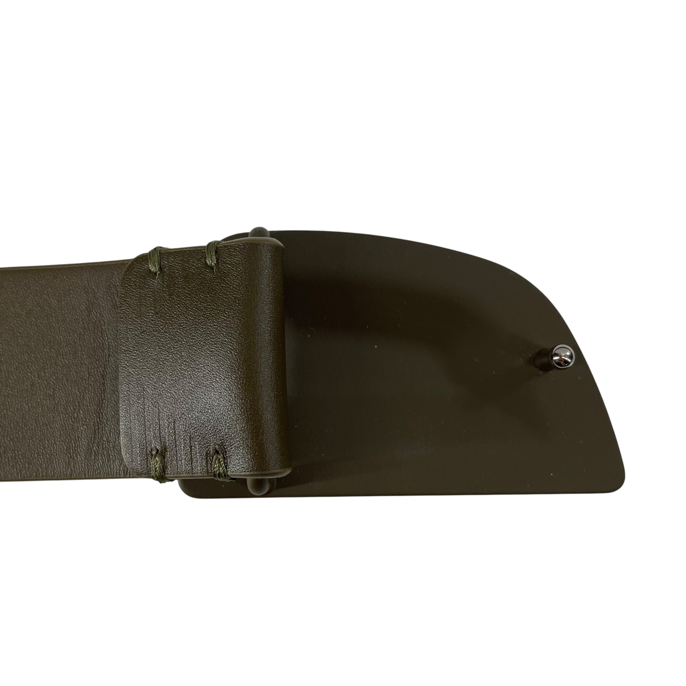 BURBERRY BLUE LABEL/Belt/Leather/KHK/MATTE view 4