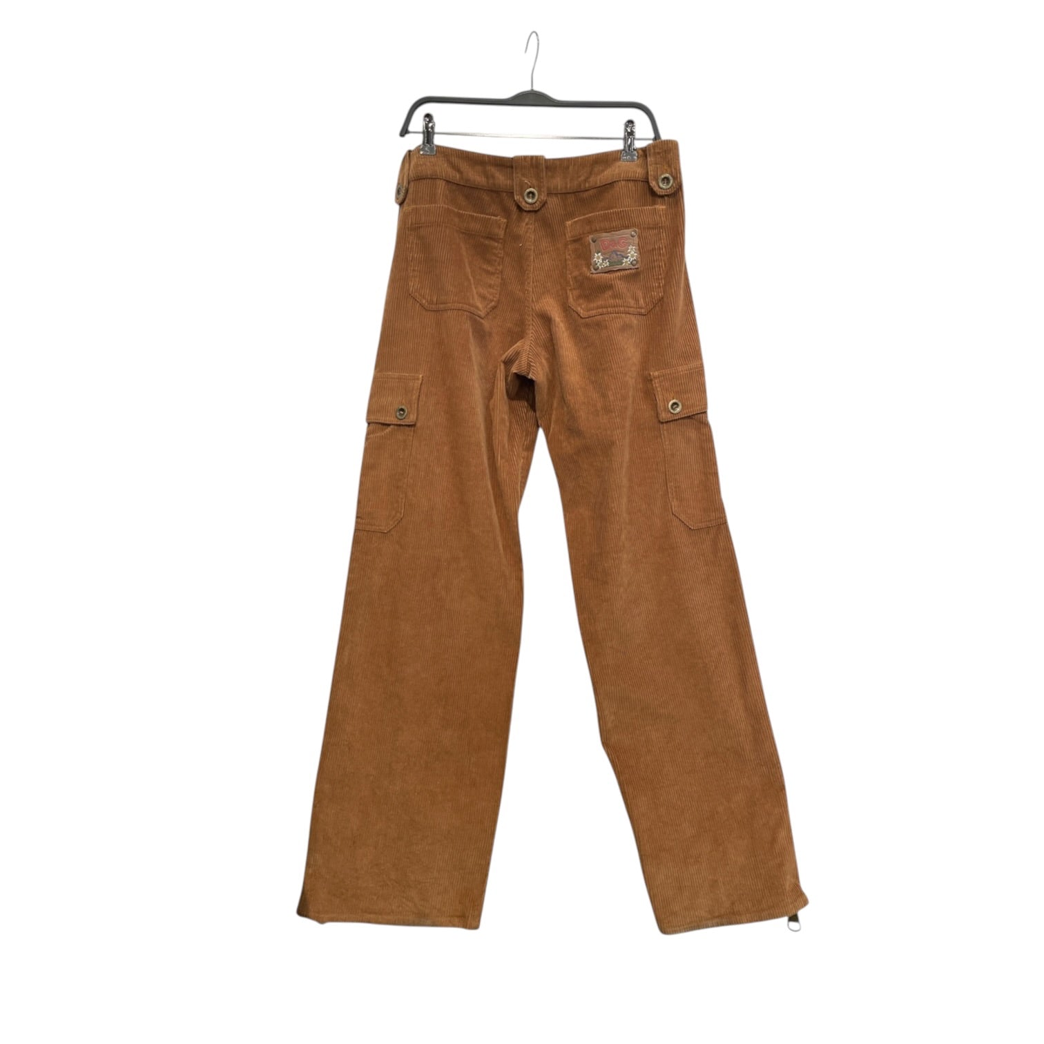 DOLCE&GABBANA/Cargo Pants/30/Corduroy/CML/ZIPPER BOTTOM view 2