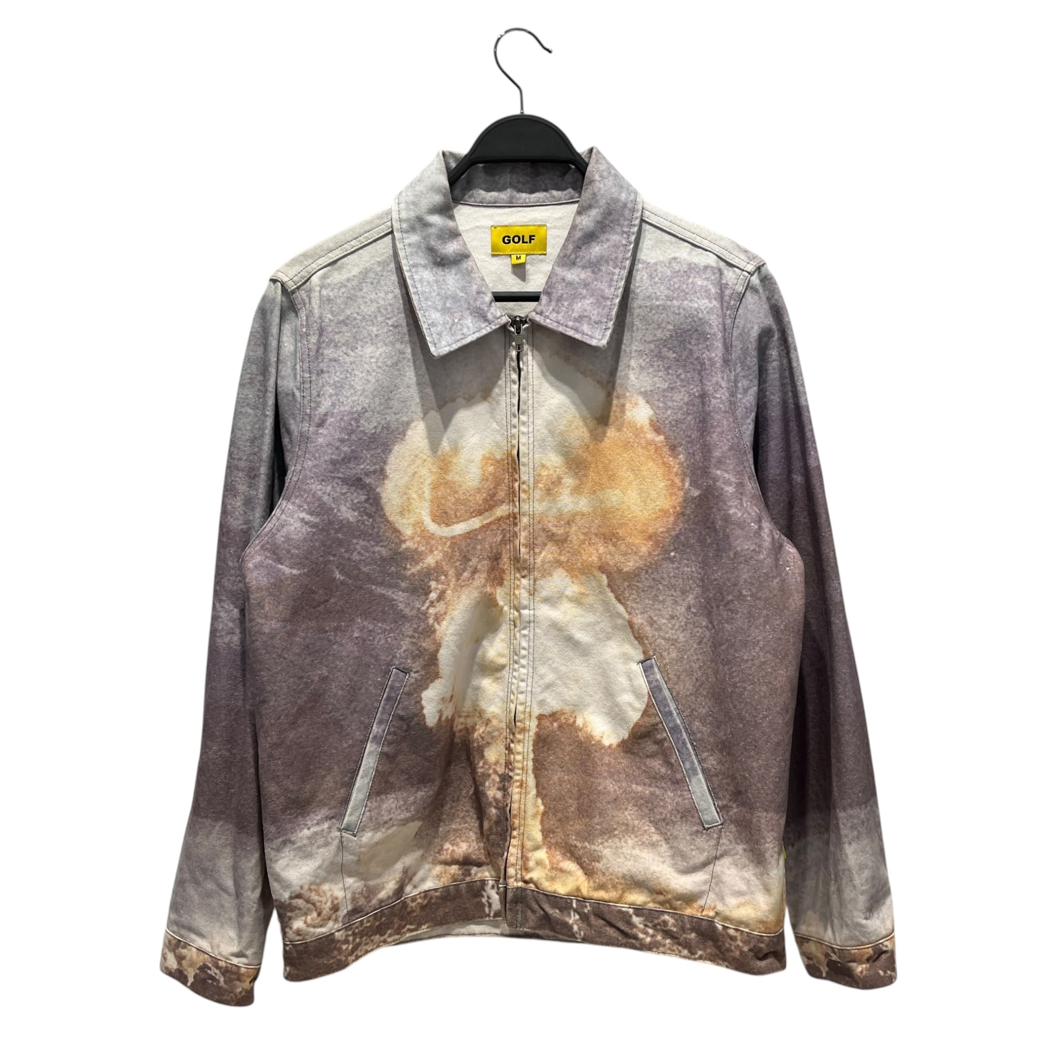 GOLF WANG/Jacket/M/Cotton/MLT/All Over Print/NO NUKES WORK JACKET view 1