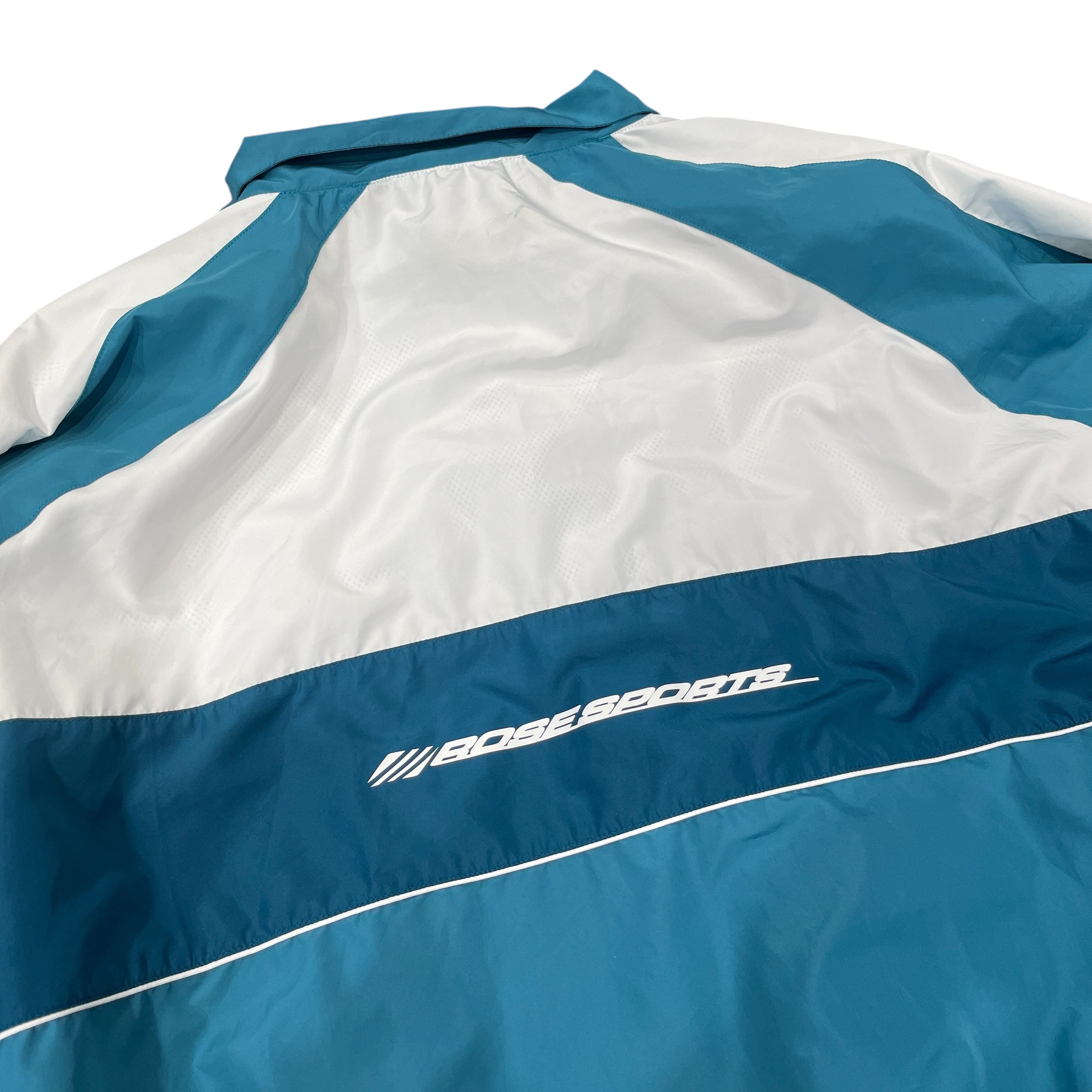 MARTINE ROSE/Track Jkt/XL/Nylon/GRN/Oversize/COLOR BLOCK WINDBREAKER view 4