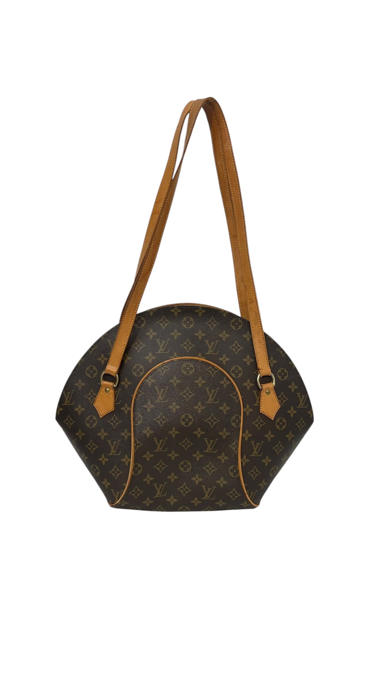 LOUIS VUITTON/Hand Bag/Monogram/Leather/BRW/Ellipse GM view 1