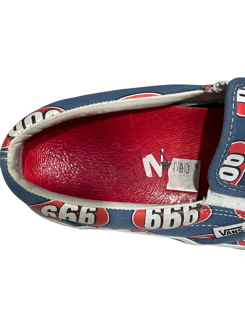 VANS/Supreme/Low-Sneakers/US 8/BLU/Supreme vans 666 slipons