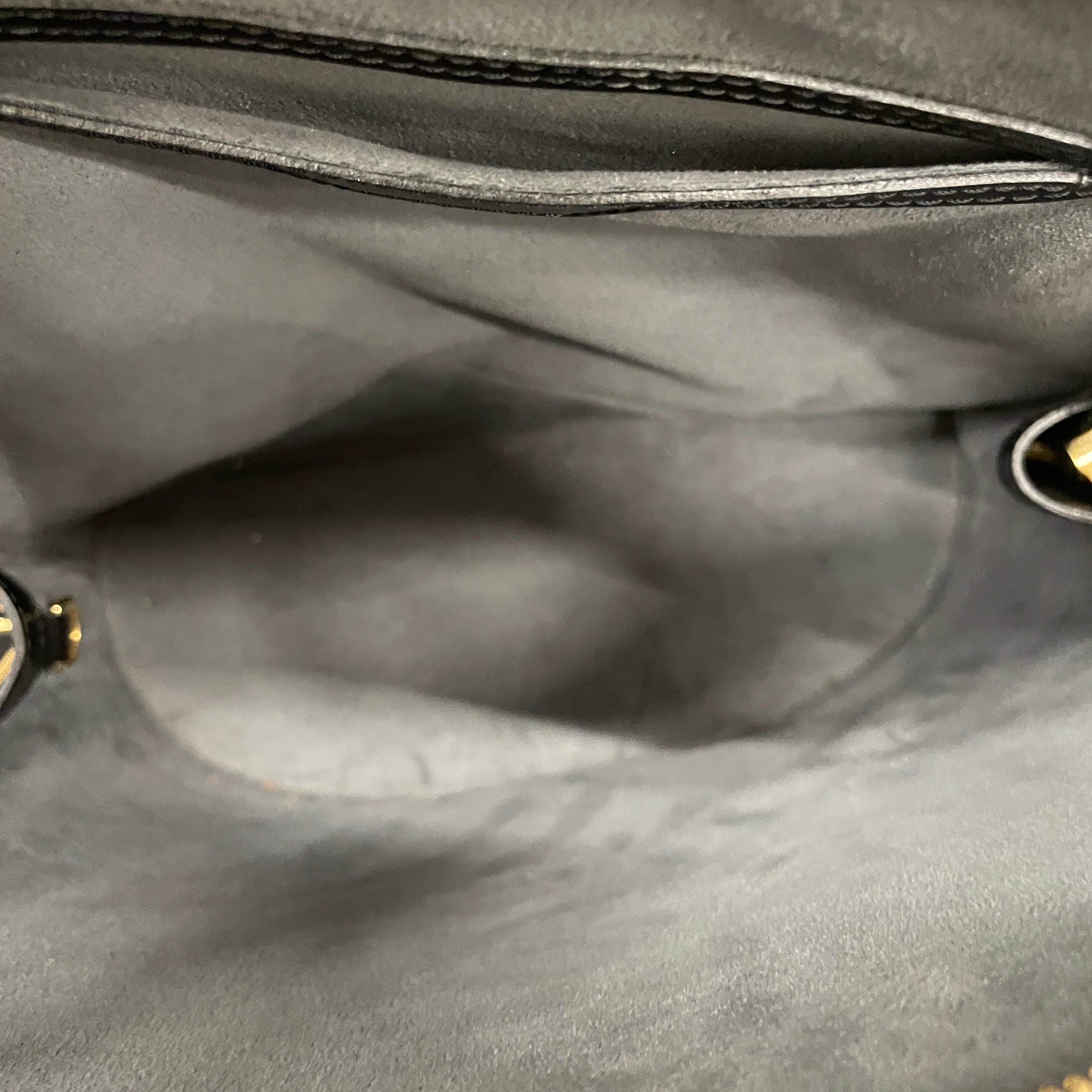LOUIS VUITTON/Backpack/Leather/BLK/EPI GOBELINS VTG view 7