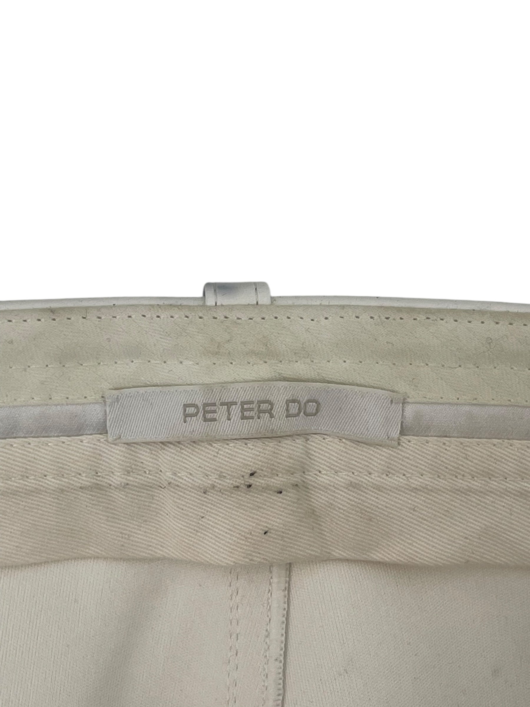 PETER DO /Straight Pants/34/Polyester/WHT/PD - SS20 - 113 view 3