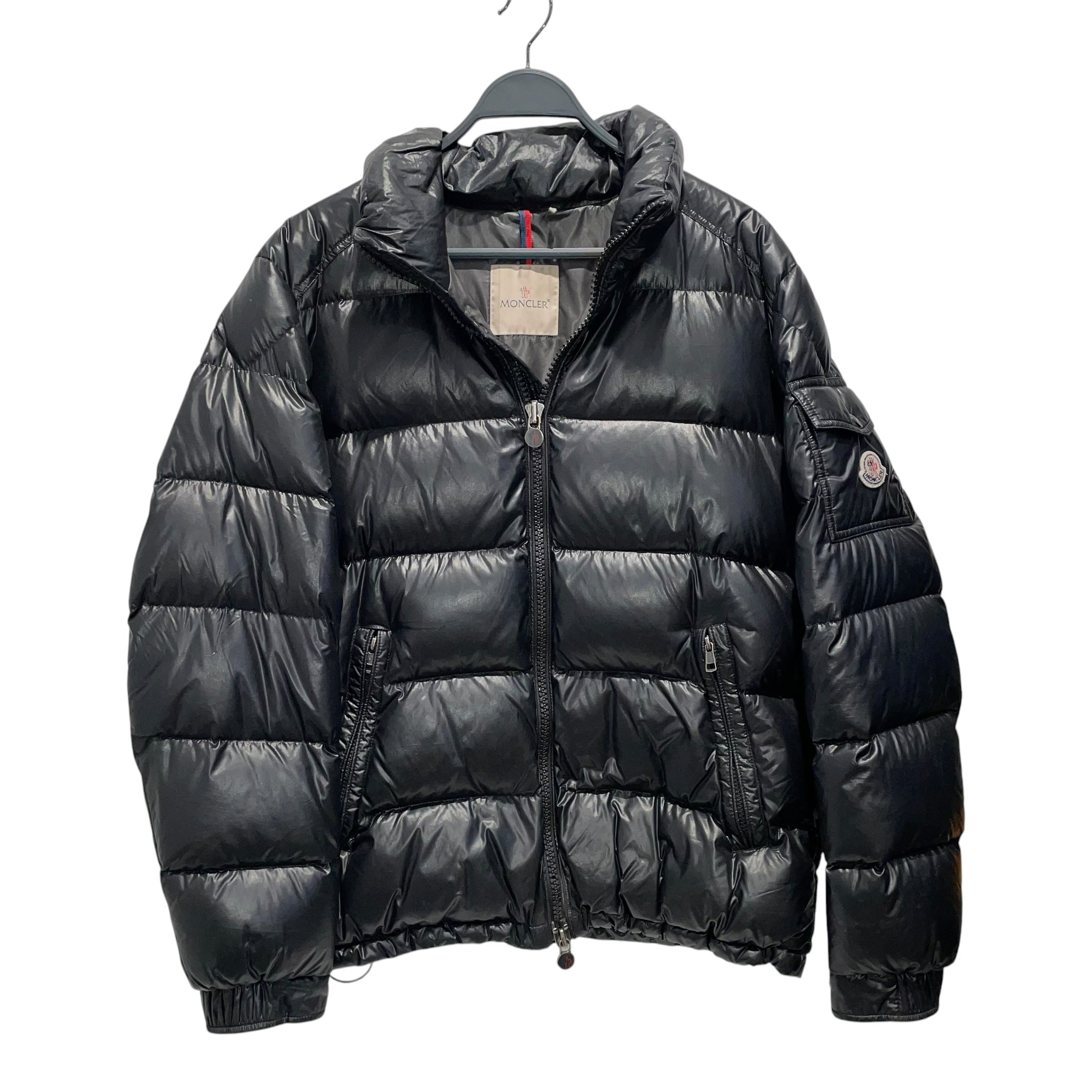 MONCLER/Puffer Jkt/L/Cotton/BLK/puffer no hood view 1