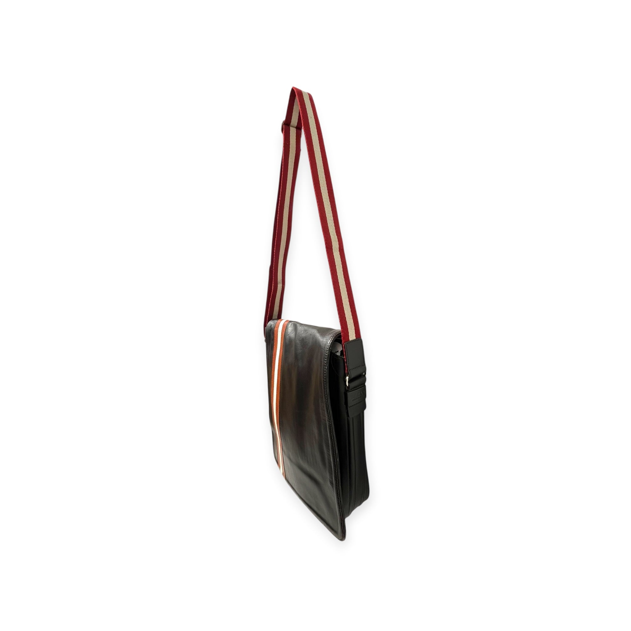 BALLY/Bag/Leather/BLK/RACE STRIPE CROSSBODY BAG view 2